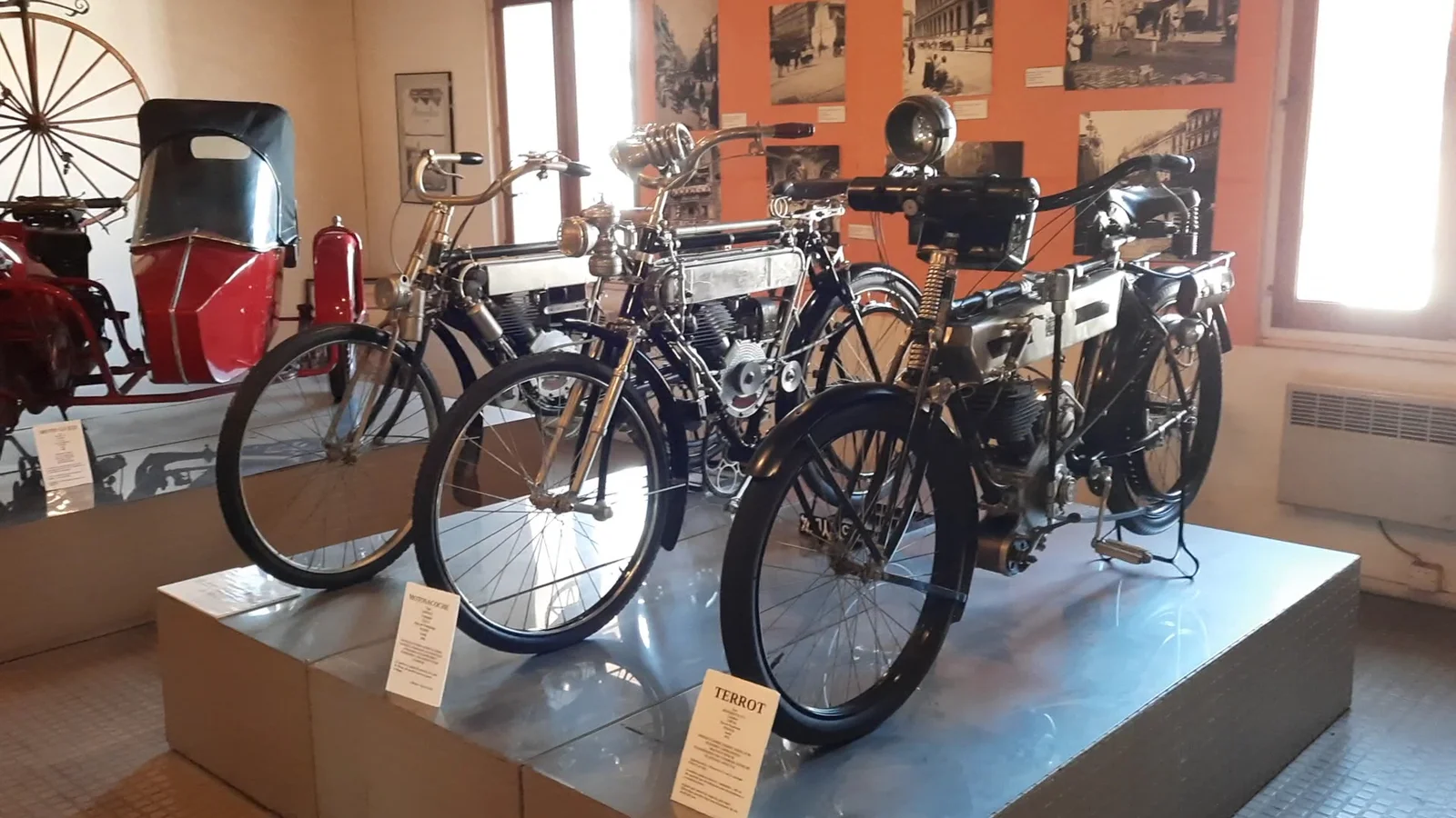 Interior at Musée de la Moto Marseille — travel photo