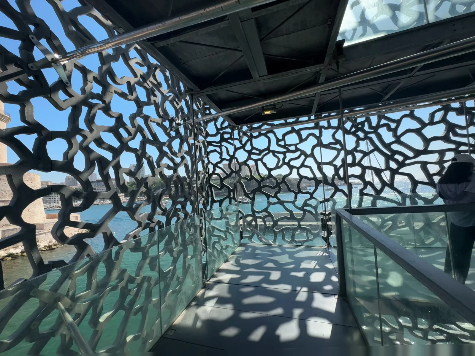 Interior at Museum of European and Mediterranean Civilisations Marseille — travel photo