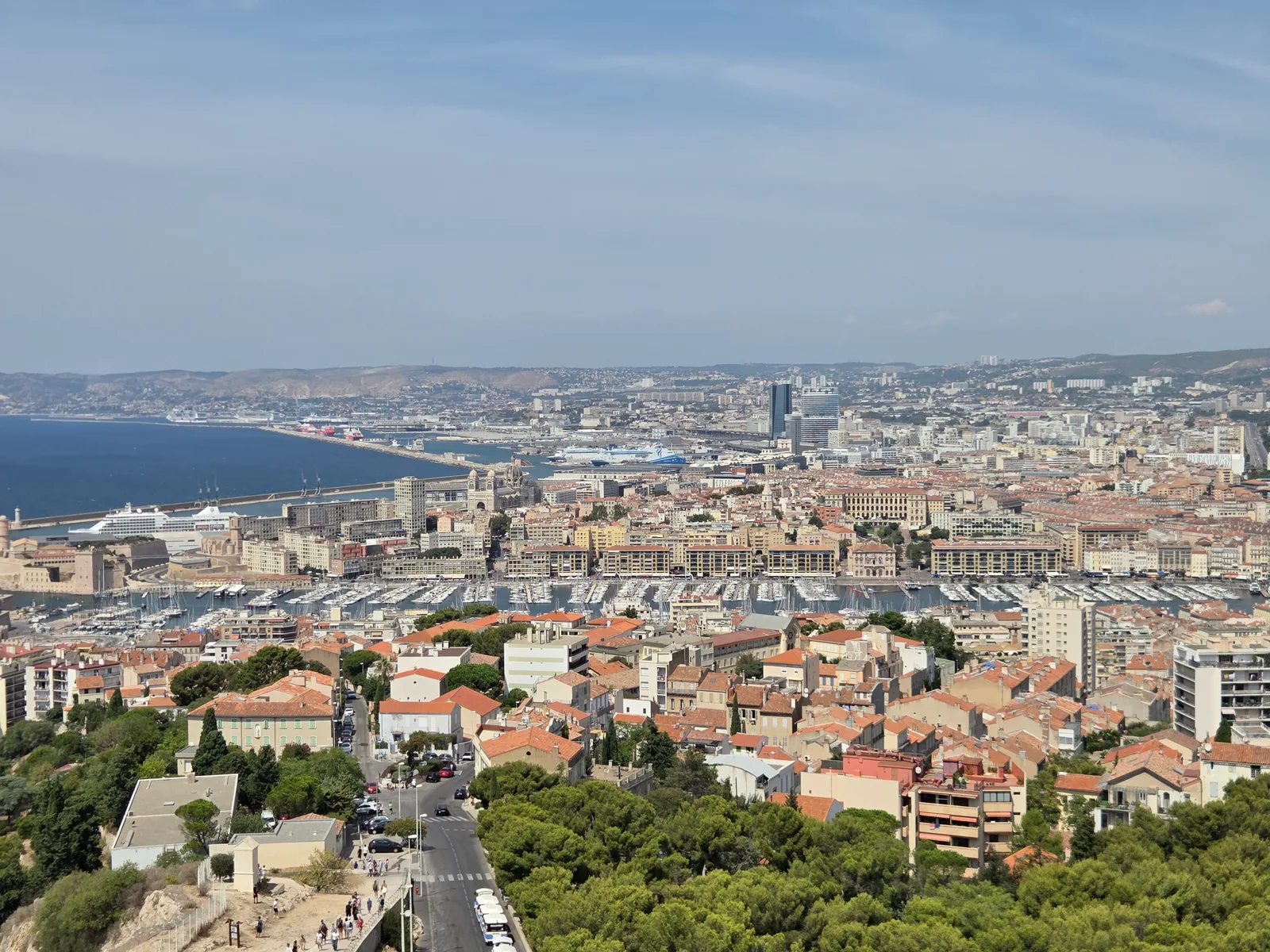 Main view at Notre-Dame de la Garde Marseille — travel photo