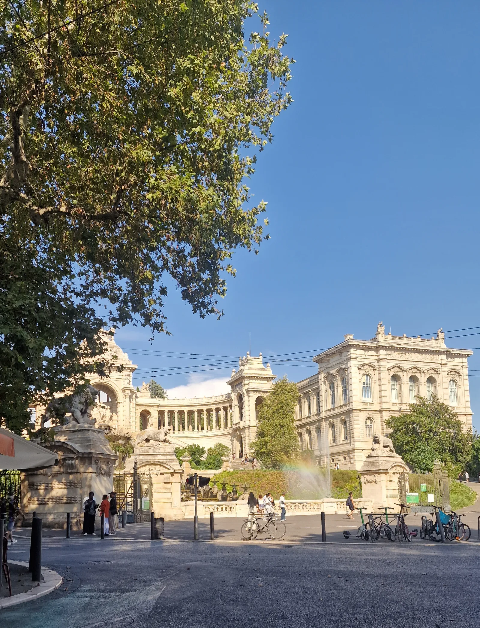 Main view at Palais Longchamp Marseille — travel photo