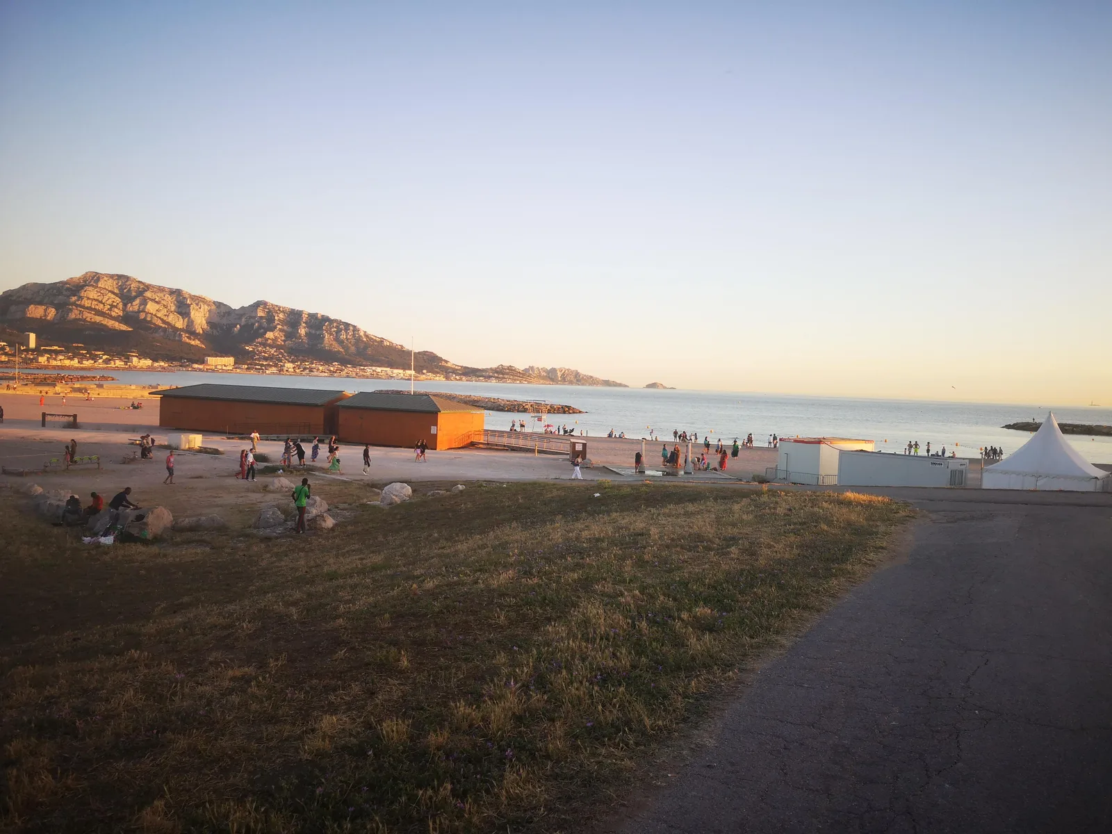 Atmosphere at Parc Balnéaire du Prado Marseille — travel photo