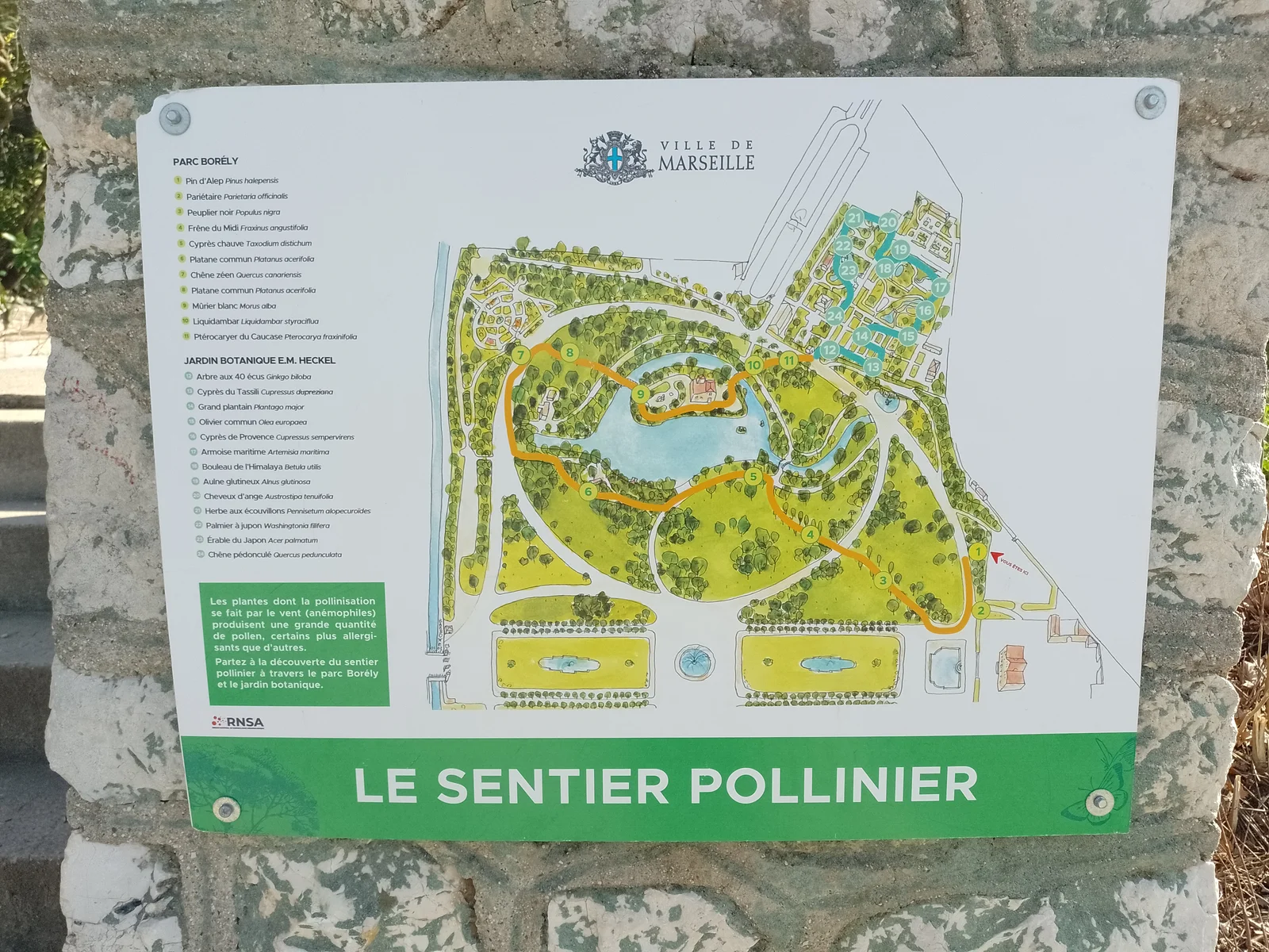 Atmosphere at Parc Borély Marseille — travel photo