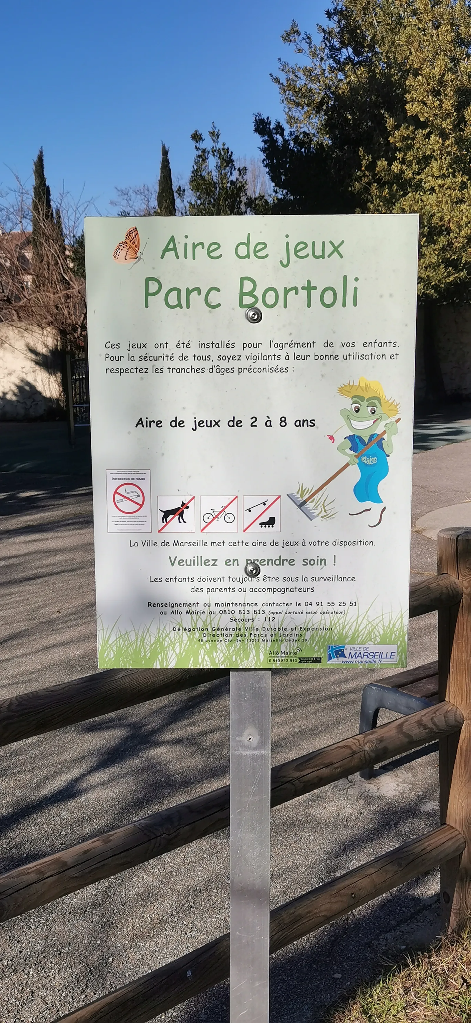Main view at Parc Bortoli Marseille — travel photo