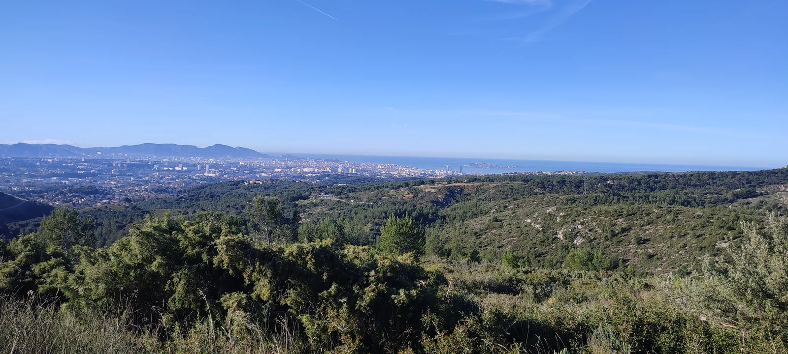 Main view at Parc de la Negre Marseille — travel photo