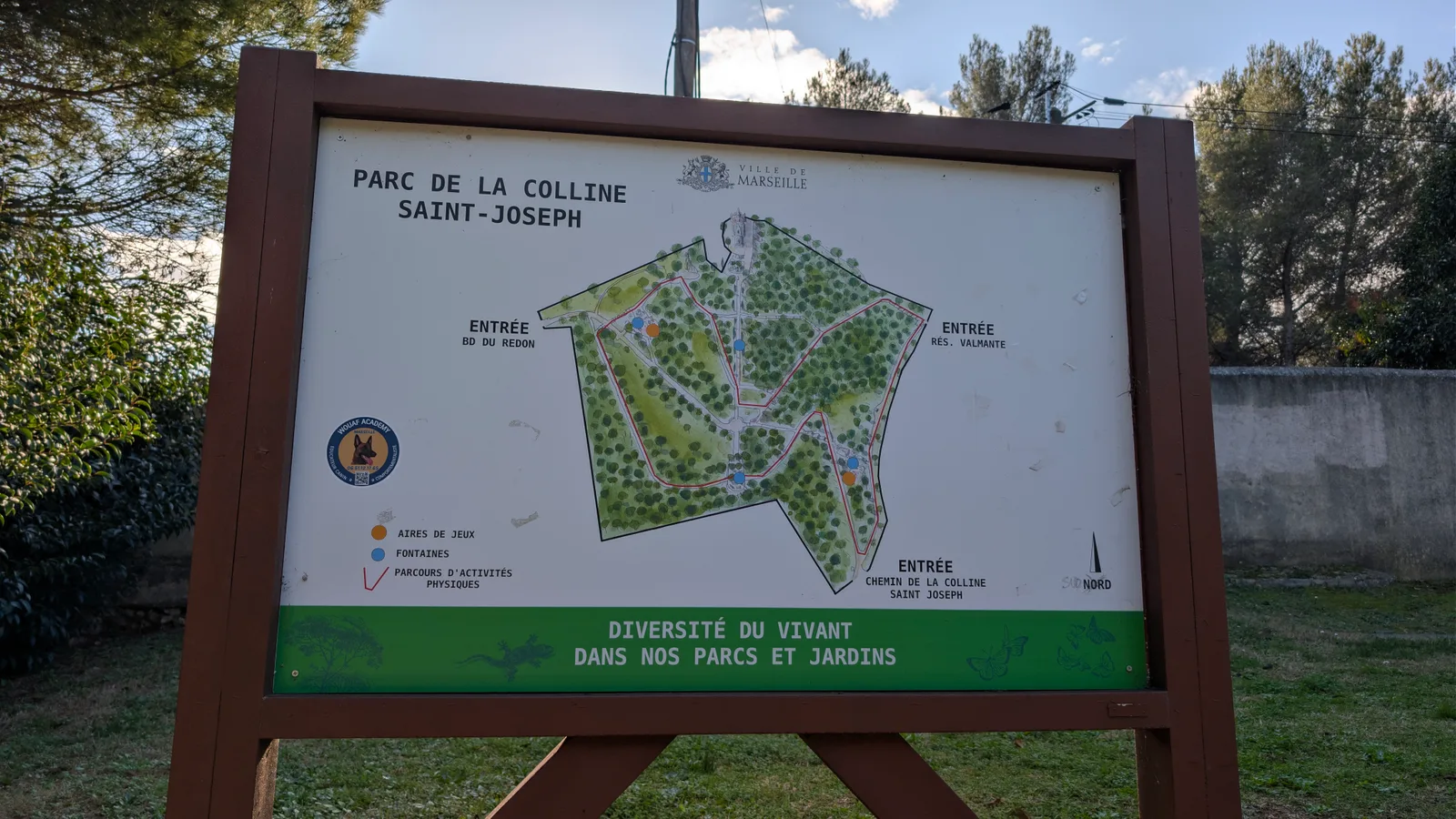 Main view at Park Hill st joseph Marseille — travel photo