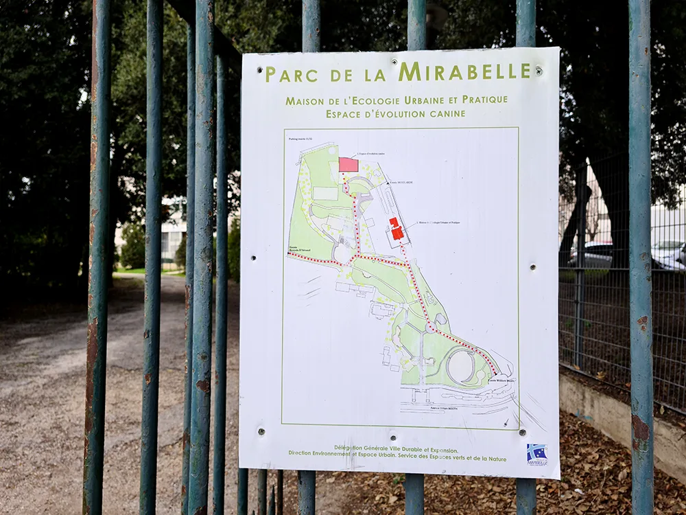Main view at Park of La Mirabelle Marseille — travel photo