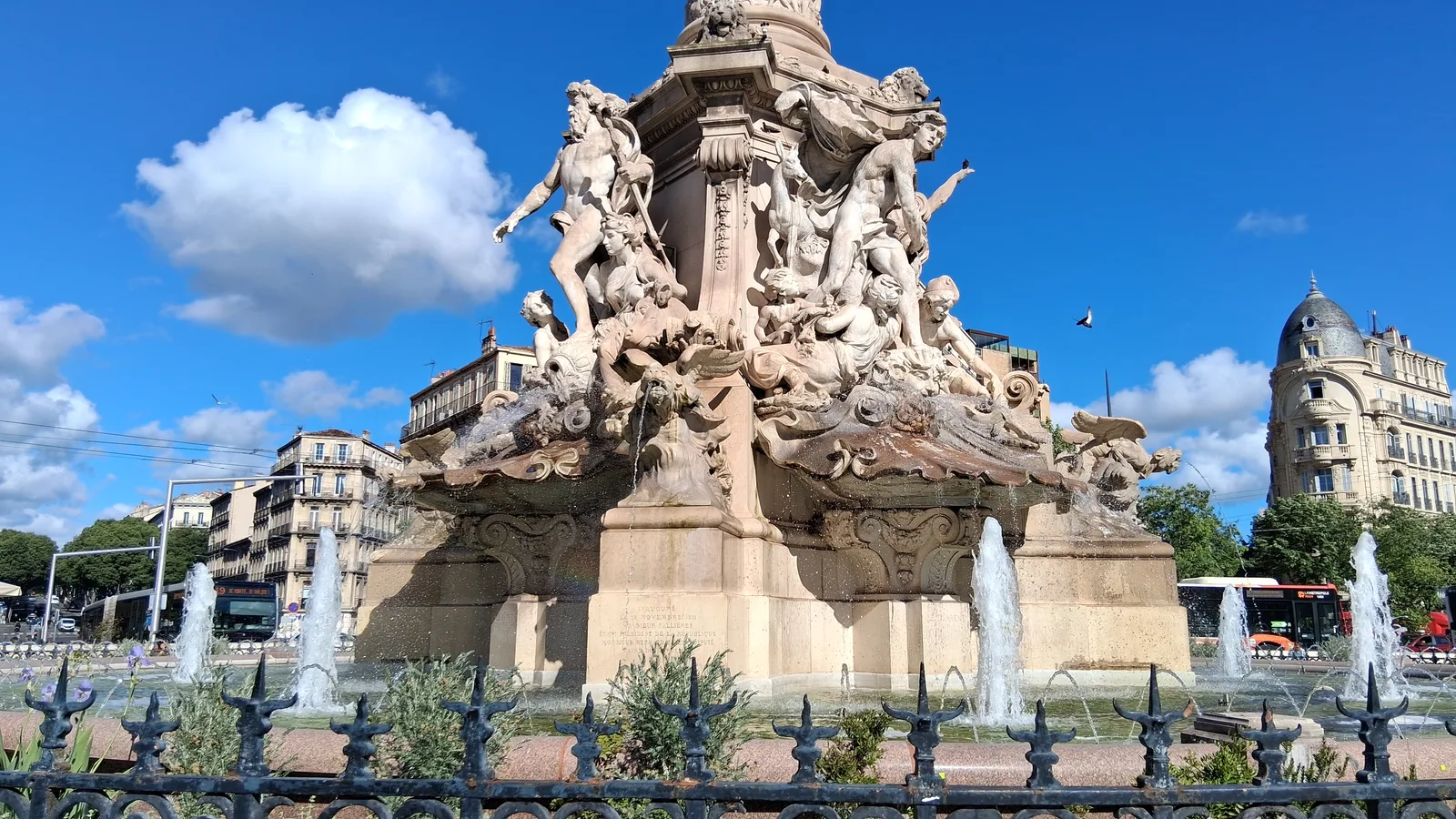 Atmosphere at Place Castellane Marseille — travel photo