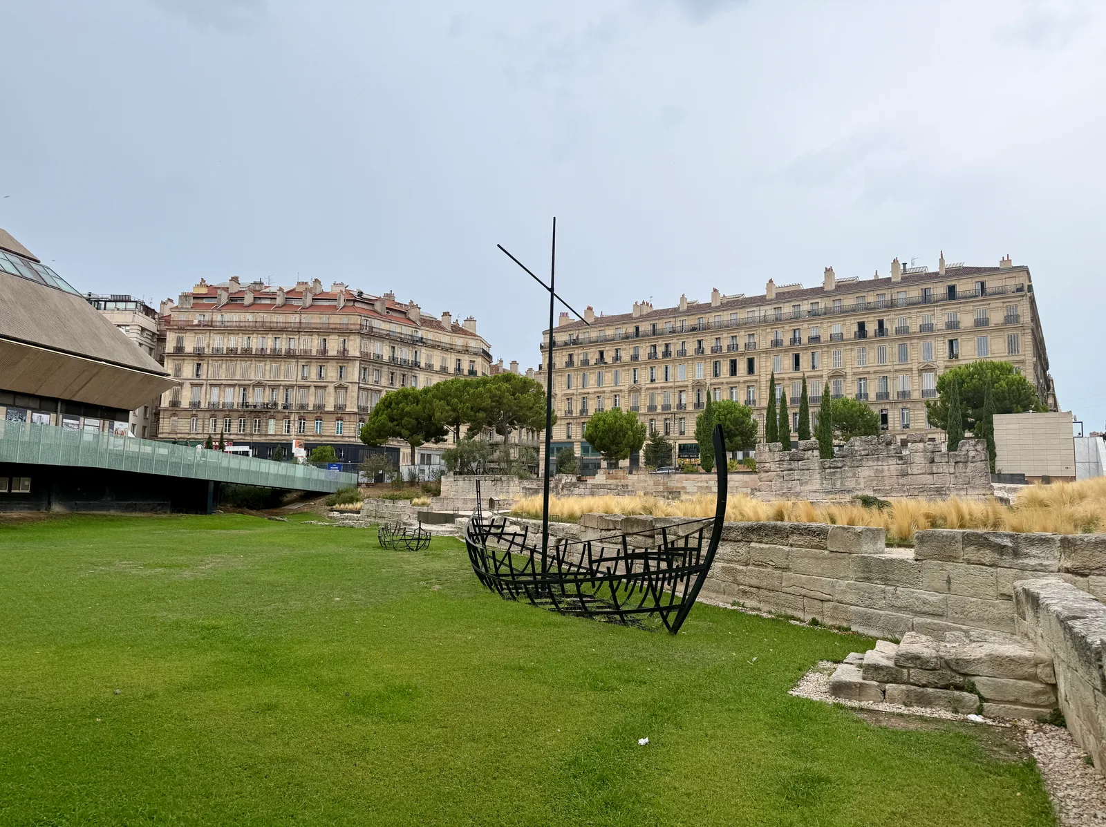 Main view at Port Antique Marseille — travel photo