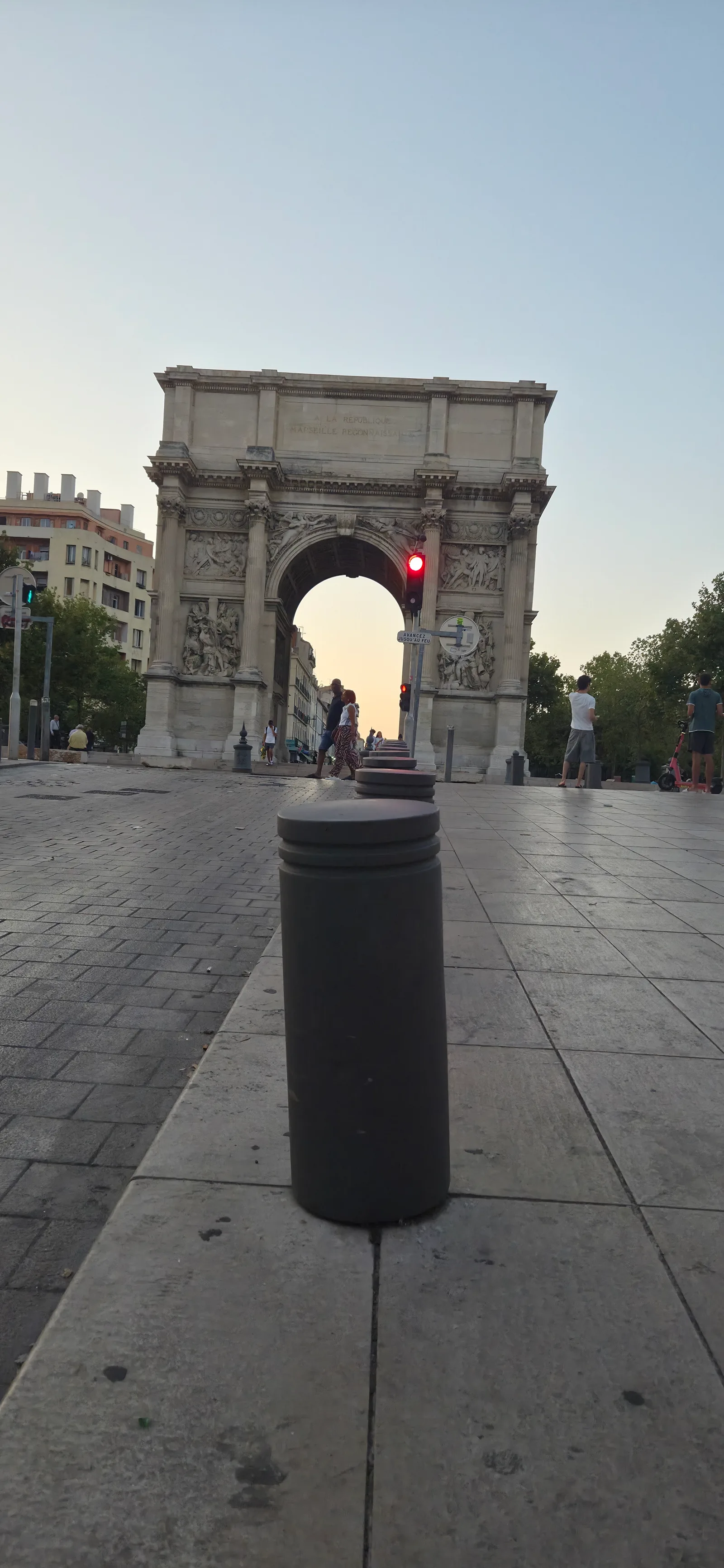 Main view at Porte d'Aix Marseille — travel photo