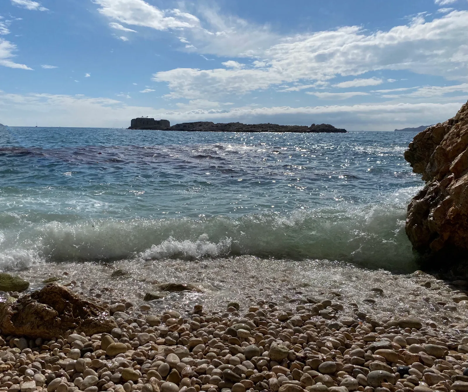 Interior at Promenade du soleil couchant Marseille — travel photo