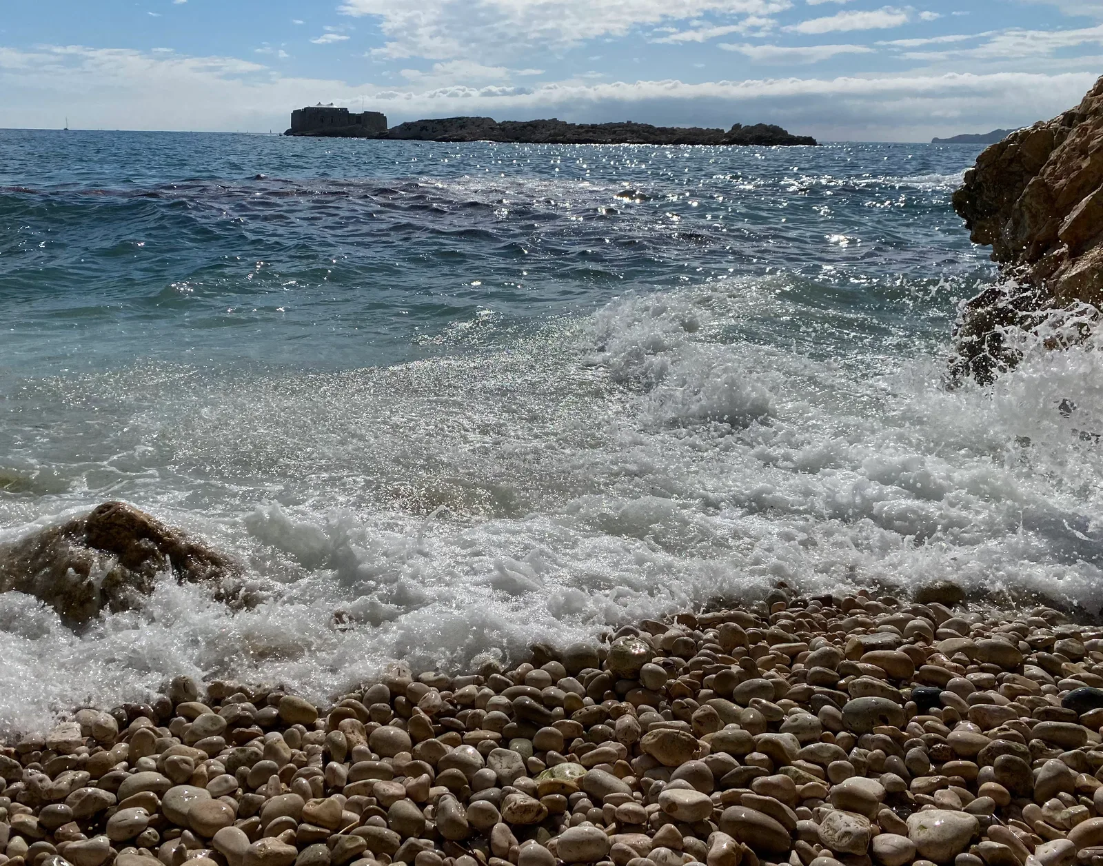 Atmosphere at Promenade du soleil couchant Marseille — travel photo