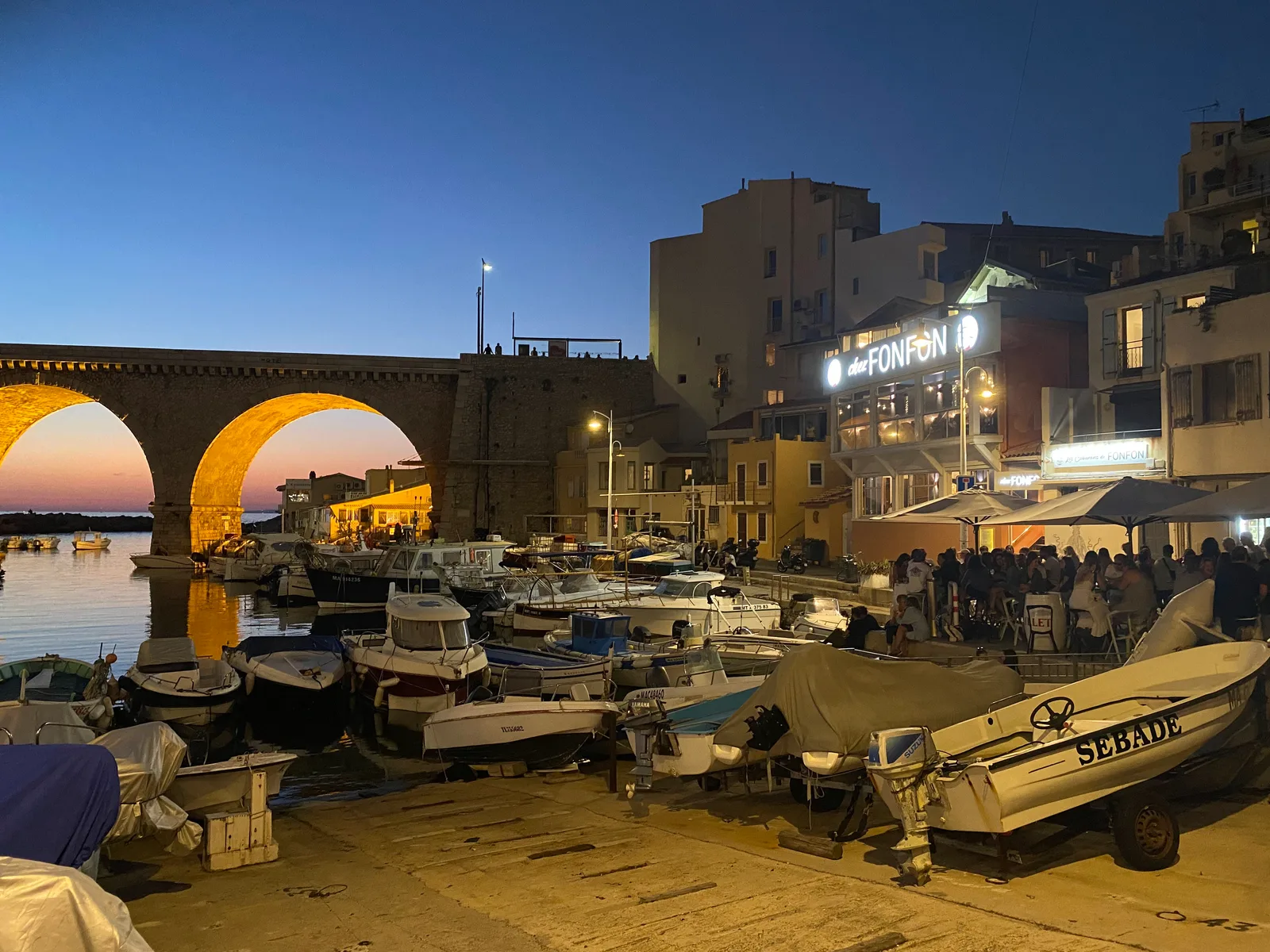 Main view at Vallon des Auffes Marseille — travel photo