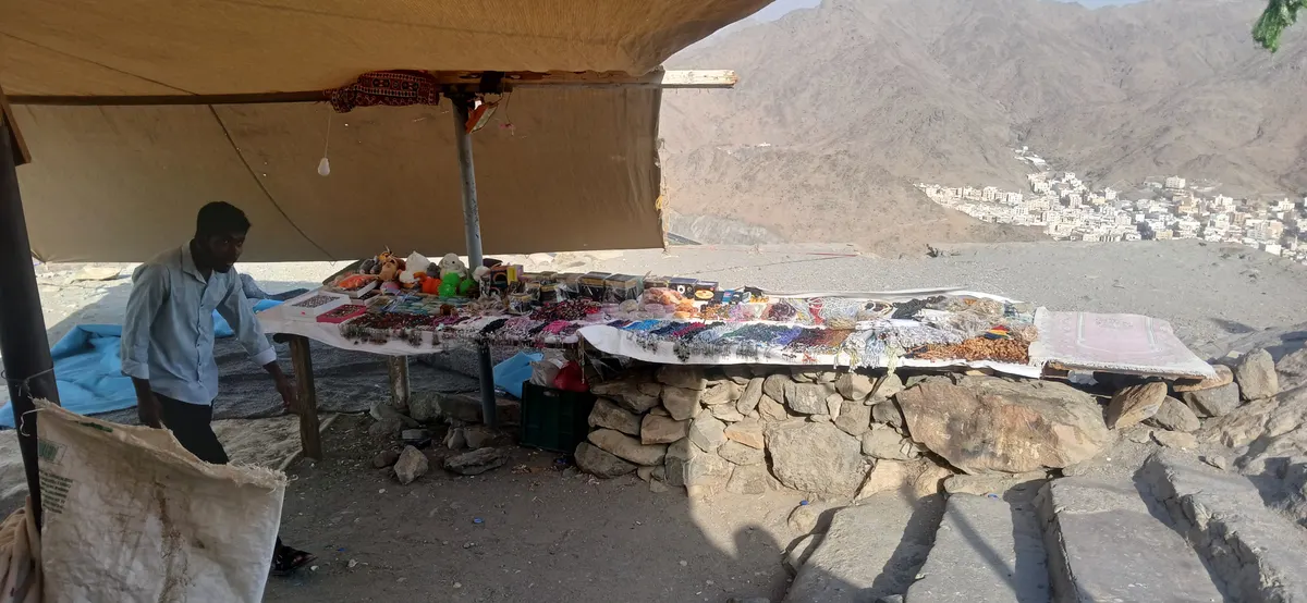 Main view at Hira Cave, Mount of Light Mecca — travel photo