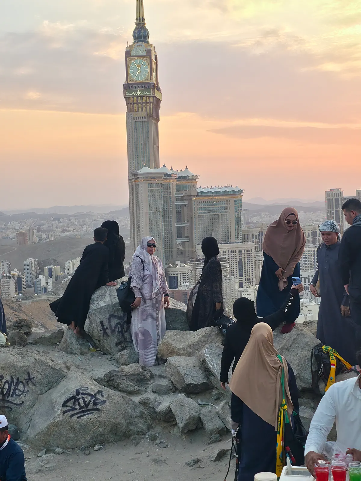 Main view at Jabal Khandamah View Point Mecca — travel photo