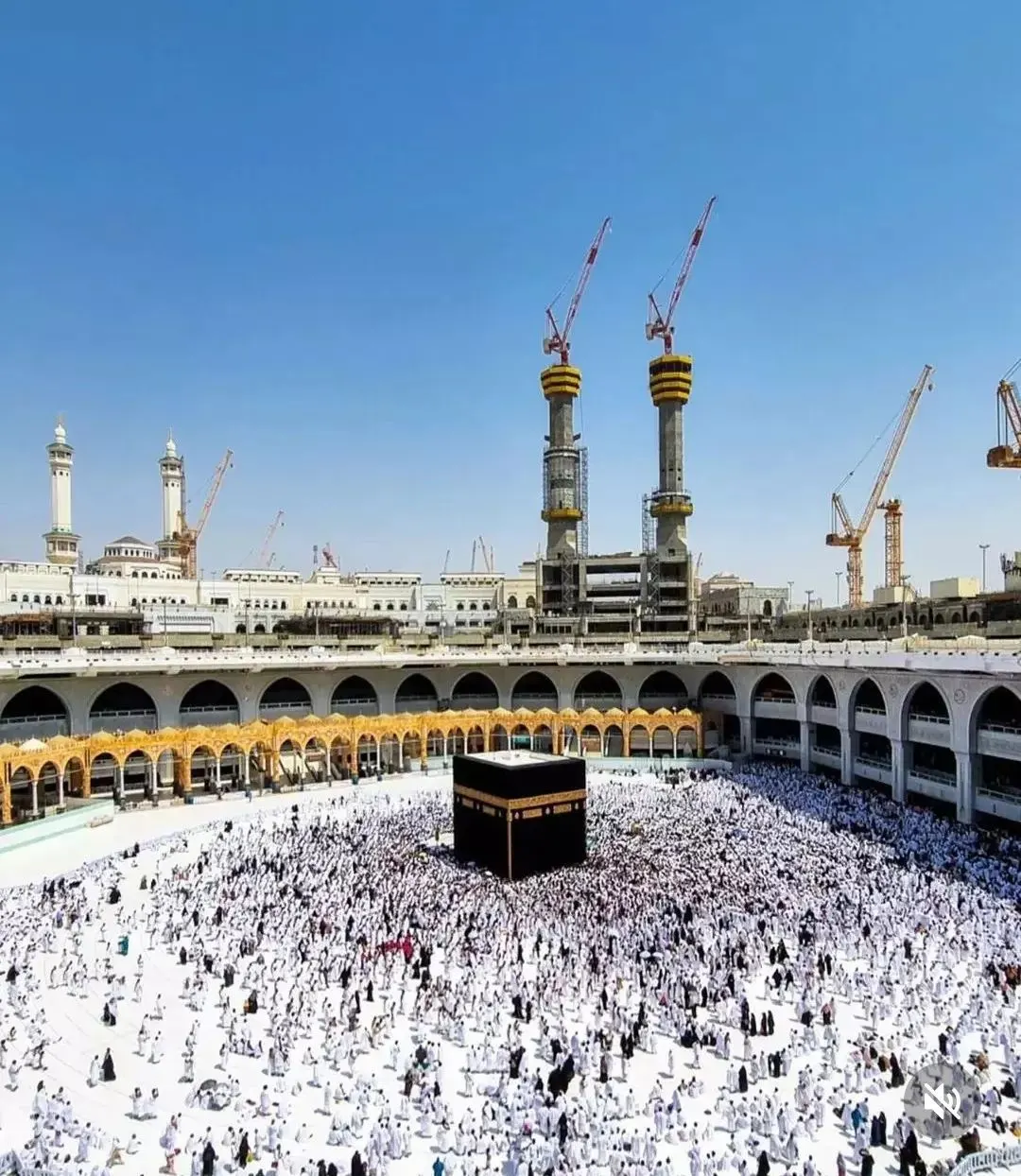 Main view at Masjid al-Haram Mecca — travel photo