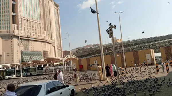 Interior at Pigeon Square Mecca — travel photo