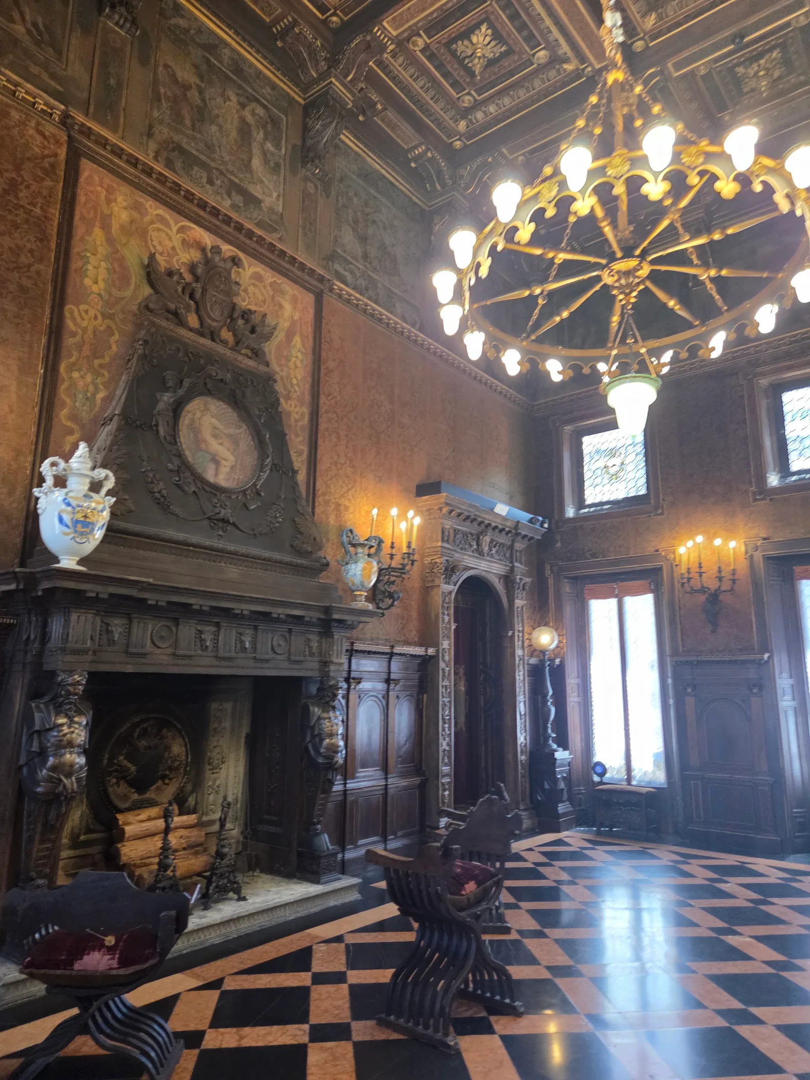 Atmosphere at Bagatti Valsecchi Museum Milan — travel photo