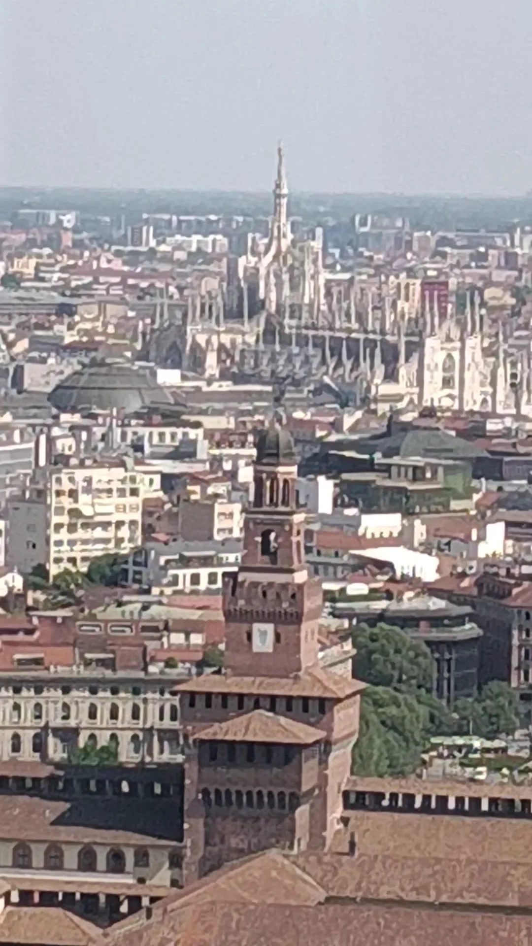 Main view at Branca Tower Milan — travel photo