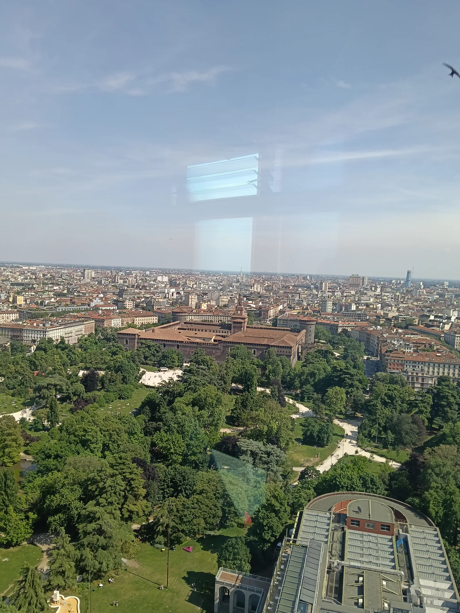 Atmosphere at Branca Tower Milan — travel photo