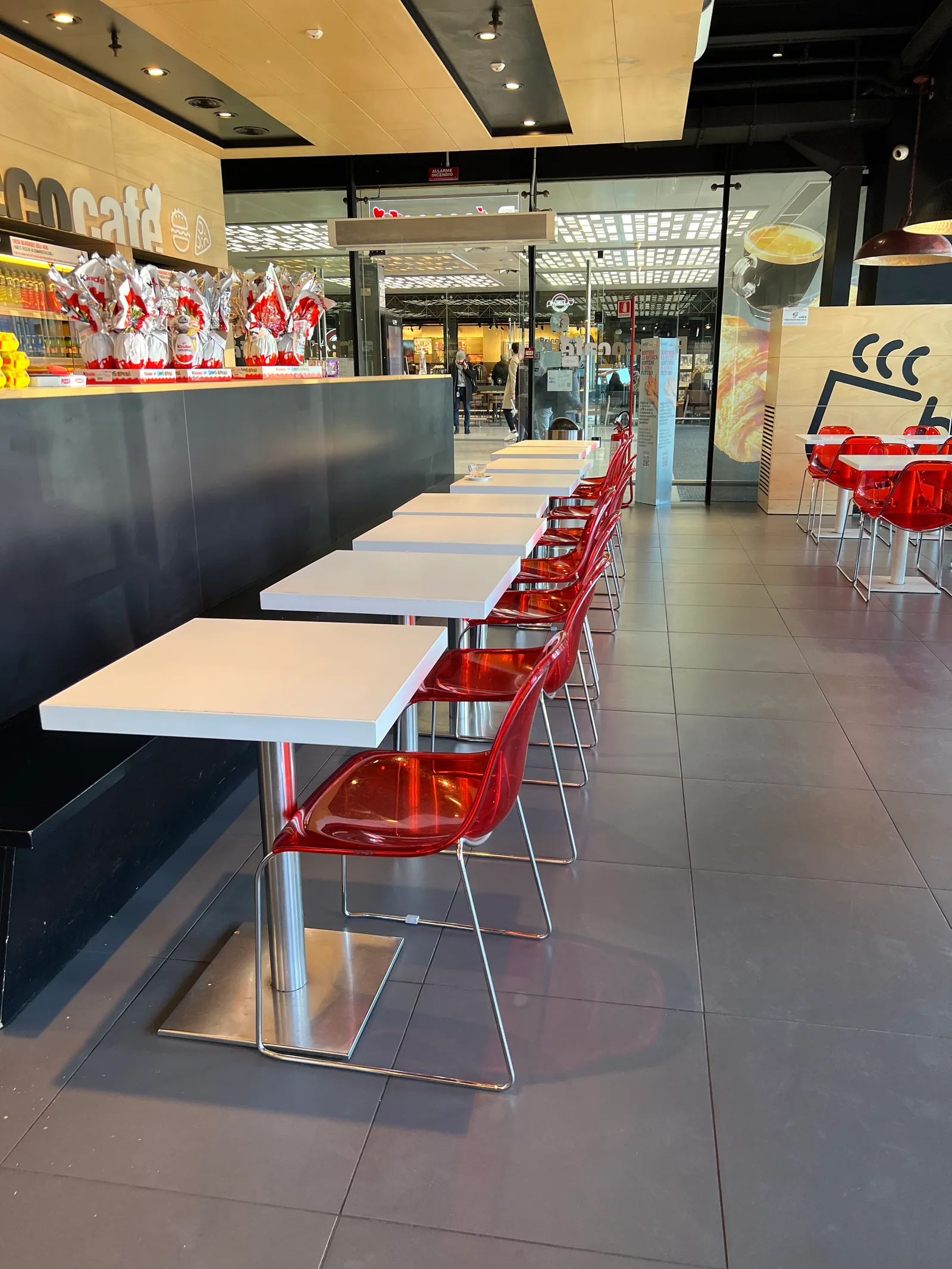 Main view at Bricco Café Milan — travel photo