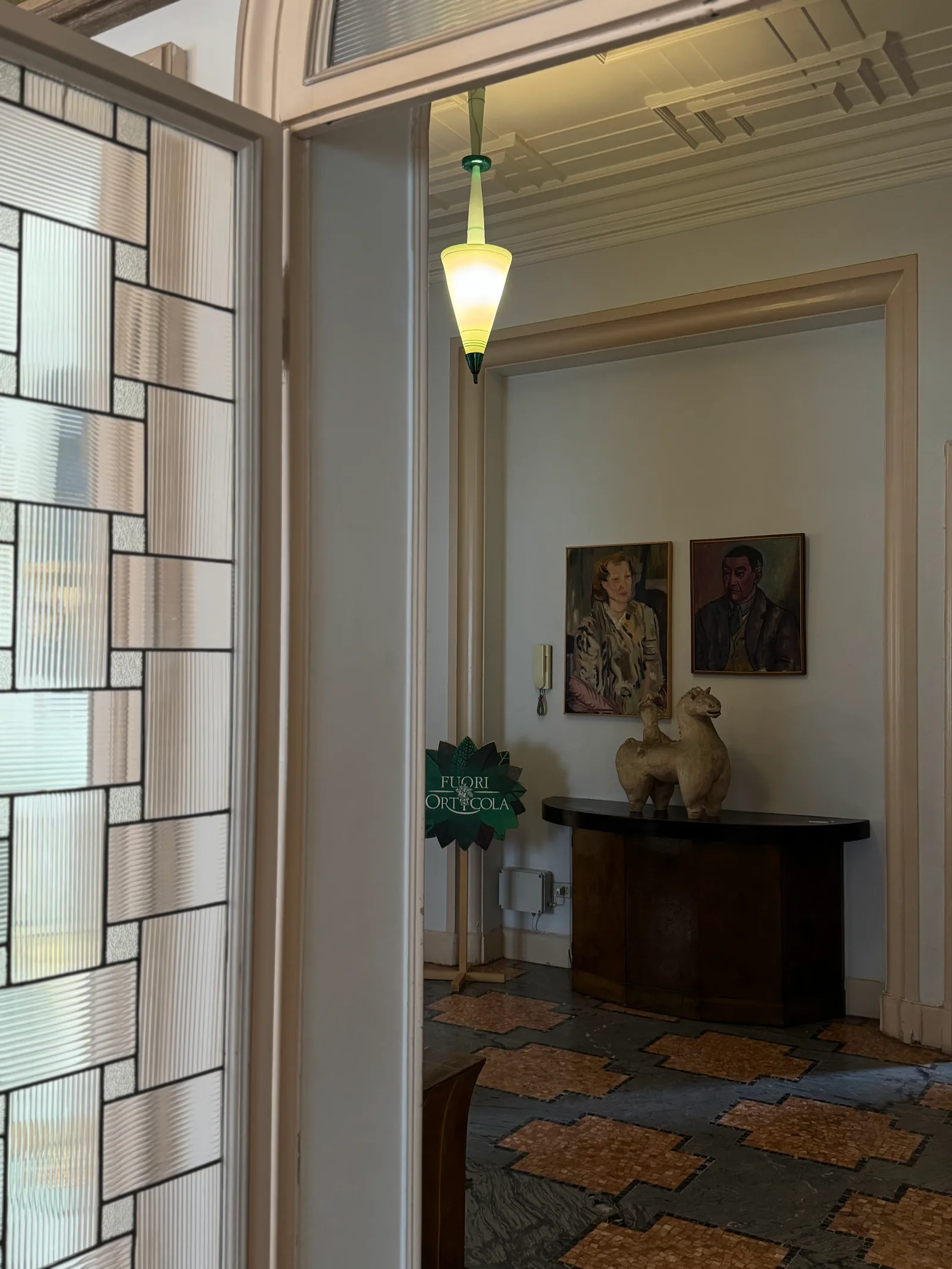 Details at Casa museo Boschi di Stefano Milan — travel photo