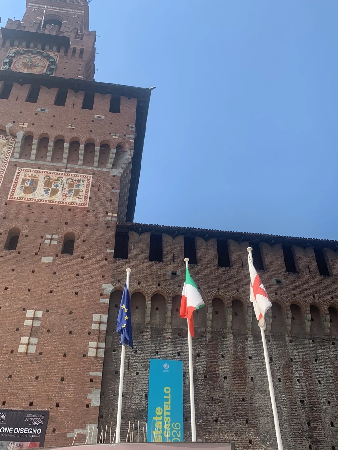 Main view at Filarete Tower Milan — travel photo