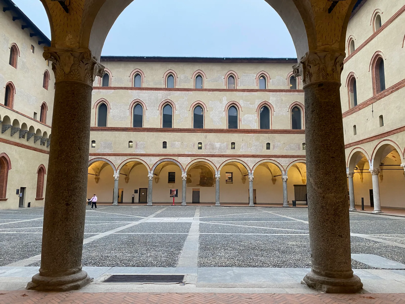 Interior at Filarete Tower Milan — travel photo