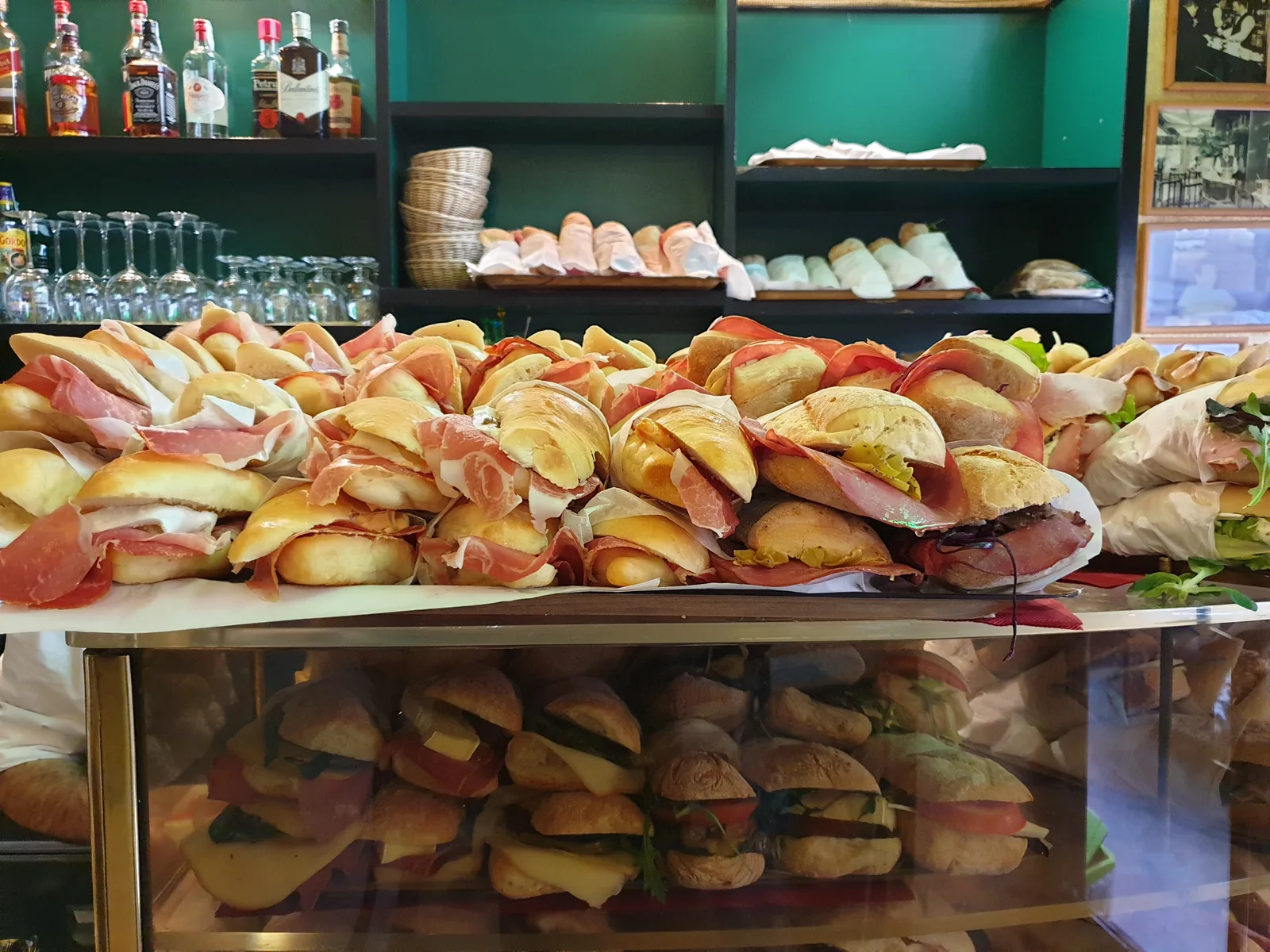 Details at G.B. Bar Milan — travel photo
