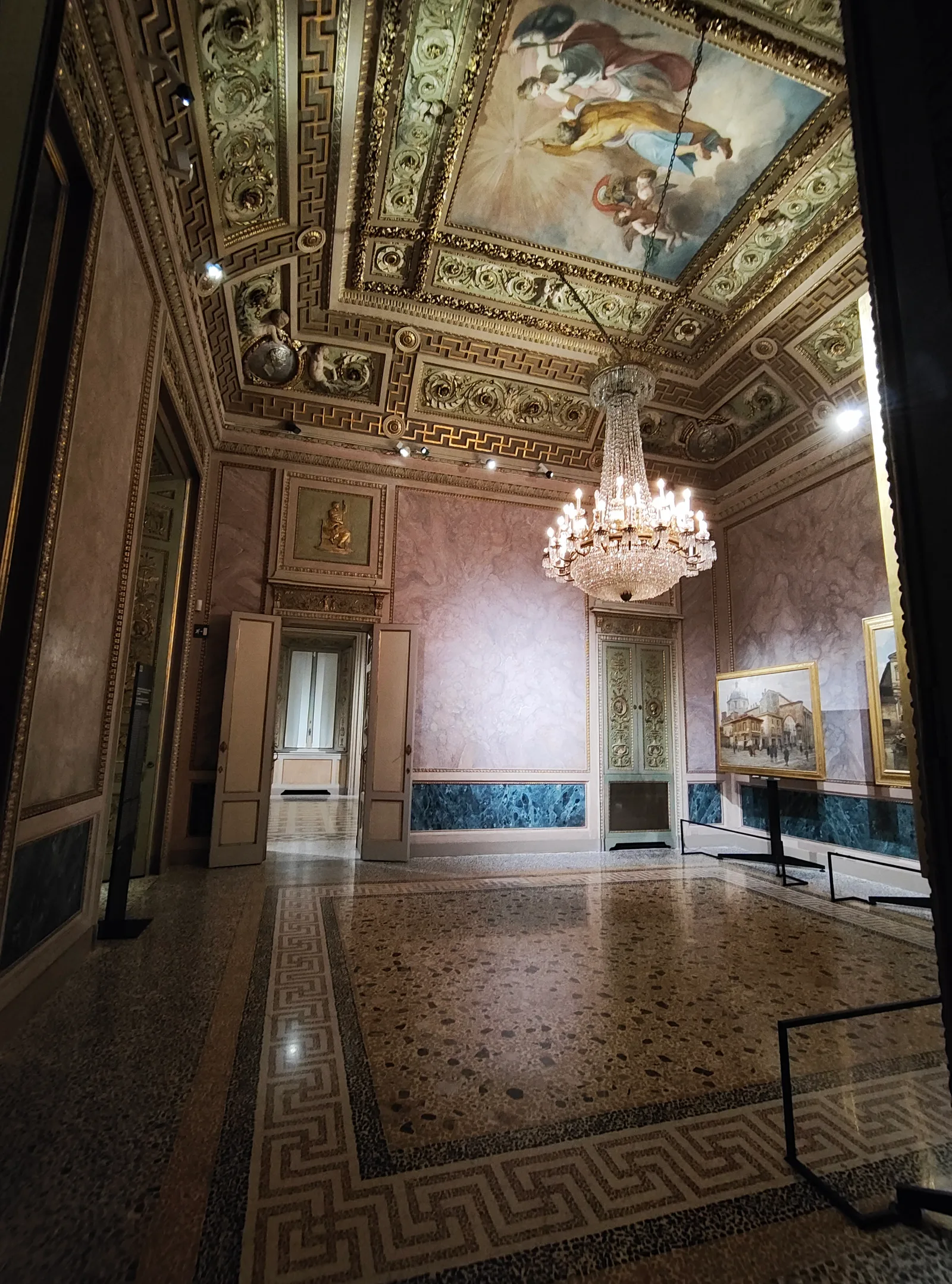 Interior at Gallerie d’Italia Milan — travel photo