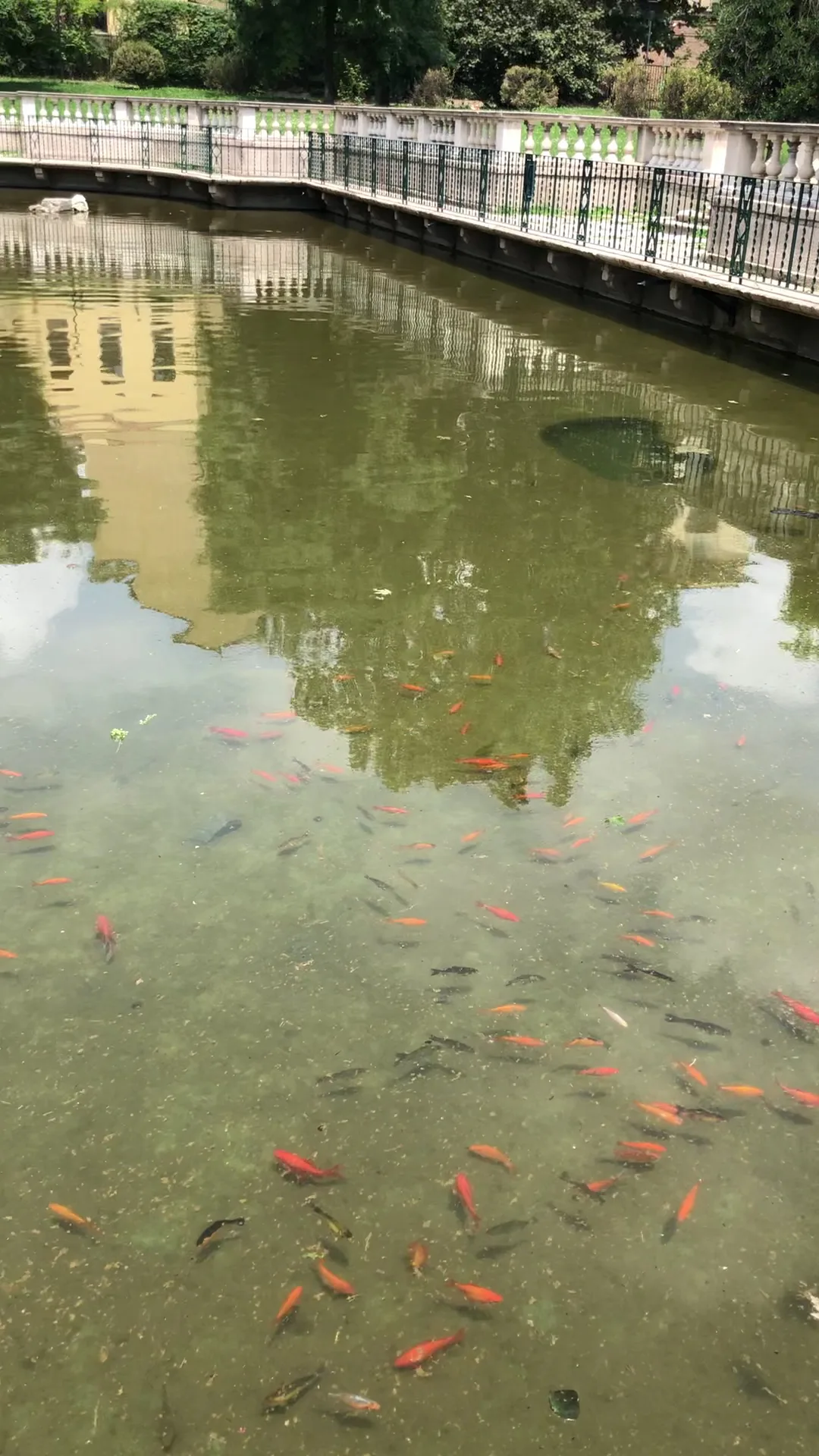 Details at Giardini della Guastalla Milan — travel photo