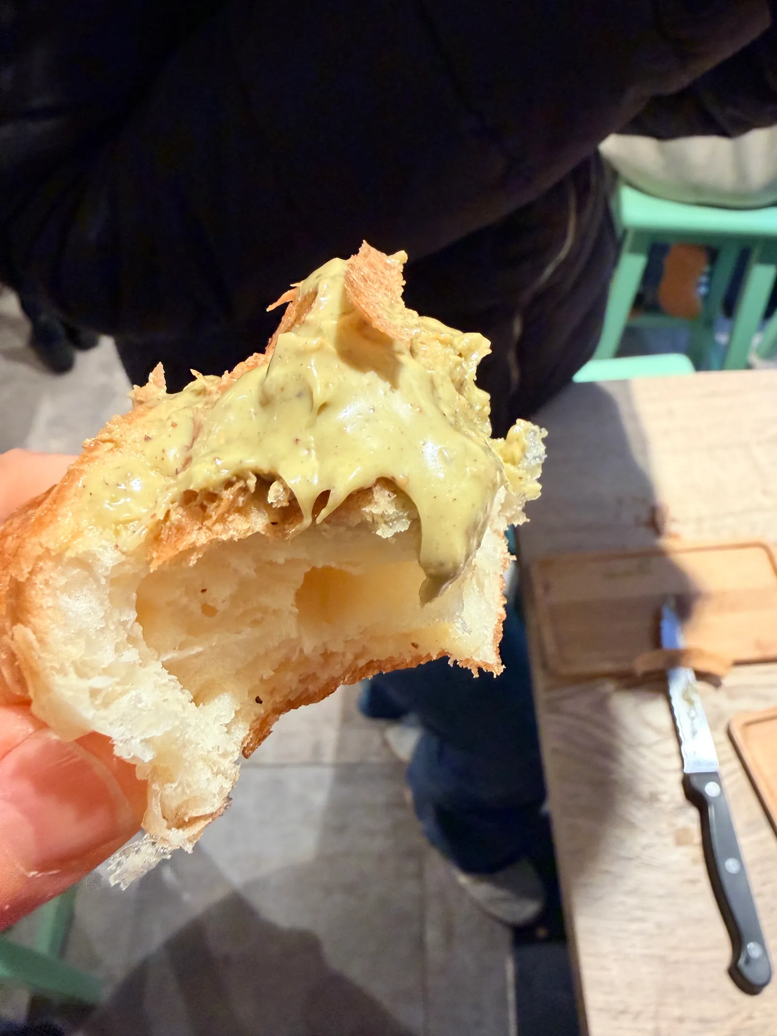 Interior at GluFree Bakery Milan — travel photo