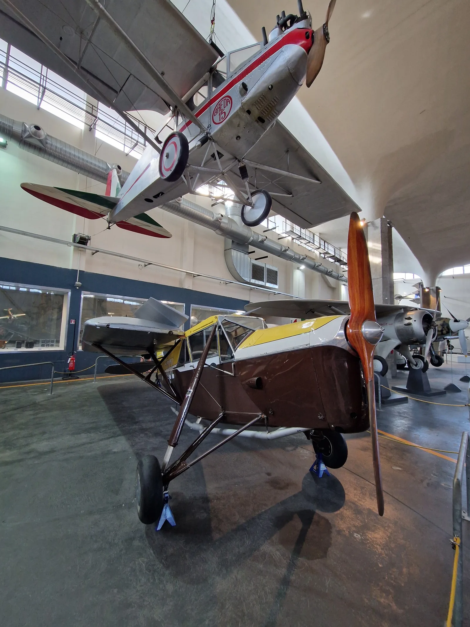 Main view at Leonardo da Vinci Museum of Science and Technology Milan — travel photo
