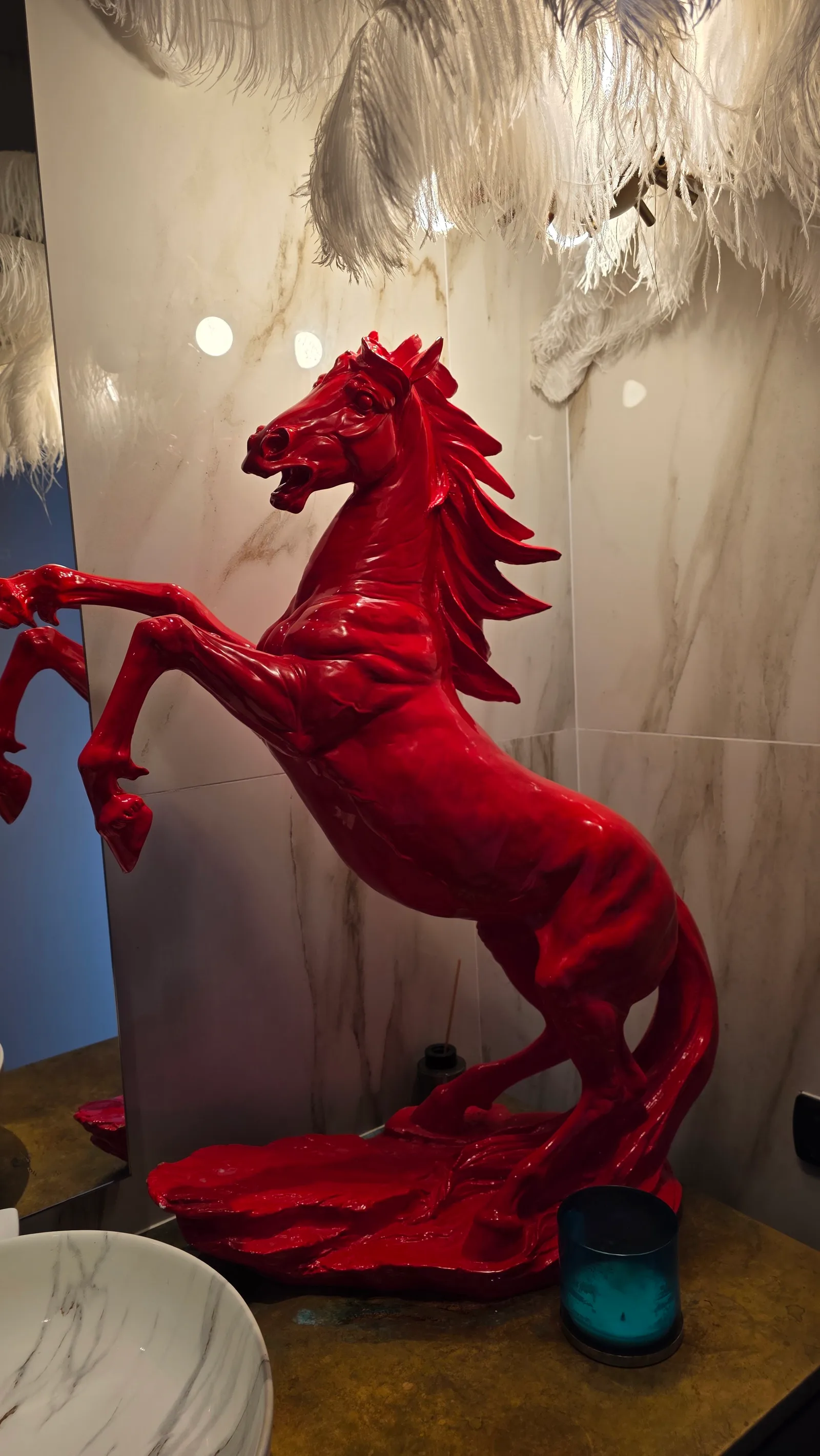 Atmosphere at Leonardo's Horse Milan — travel photo