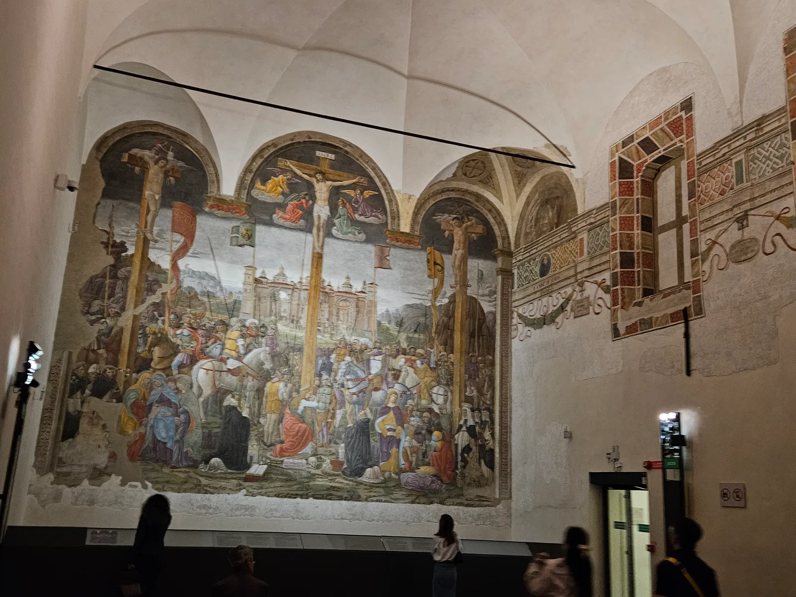 Atmosphere at Leonardo's Last Supper Museum Milan — travel photo