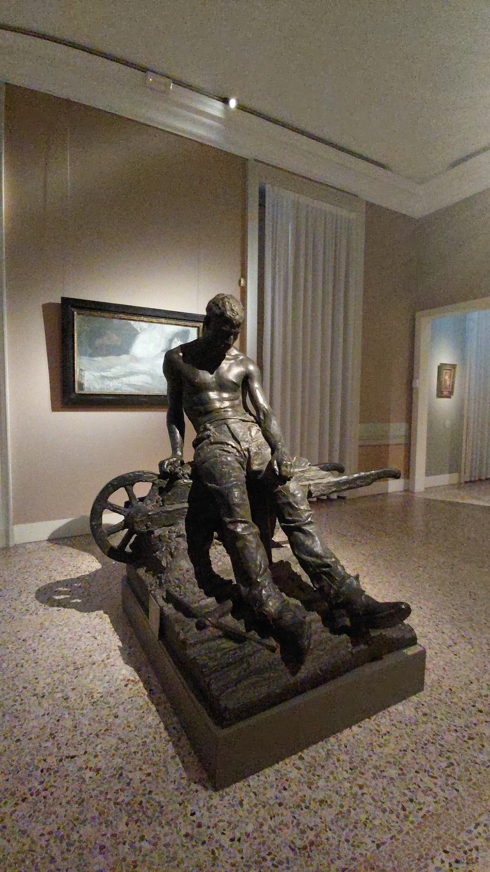 Main view at Modern Art Gallery Milan — travel photo