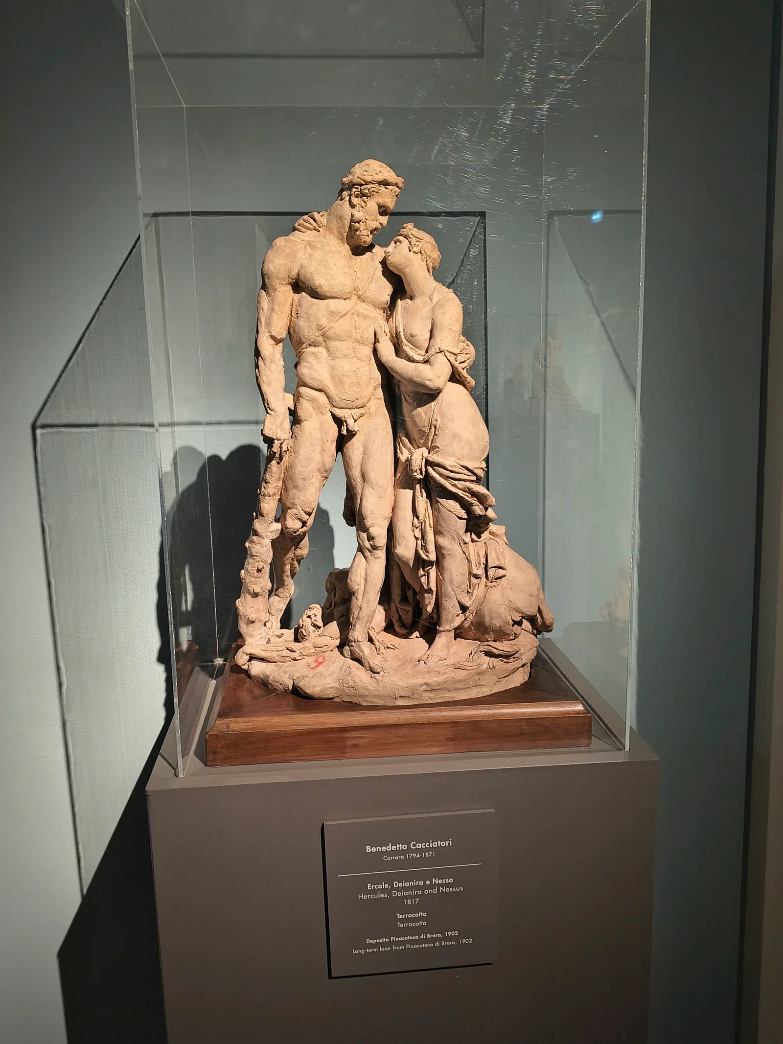 Interior at Modern Art Gallery Milan — travel photo