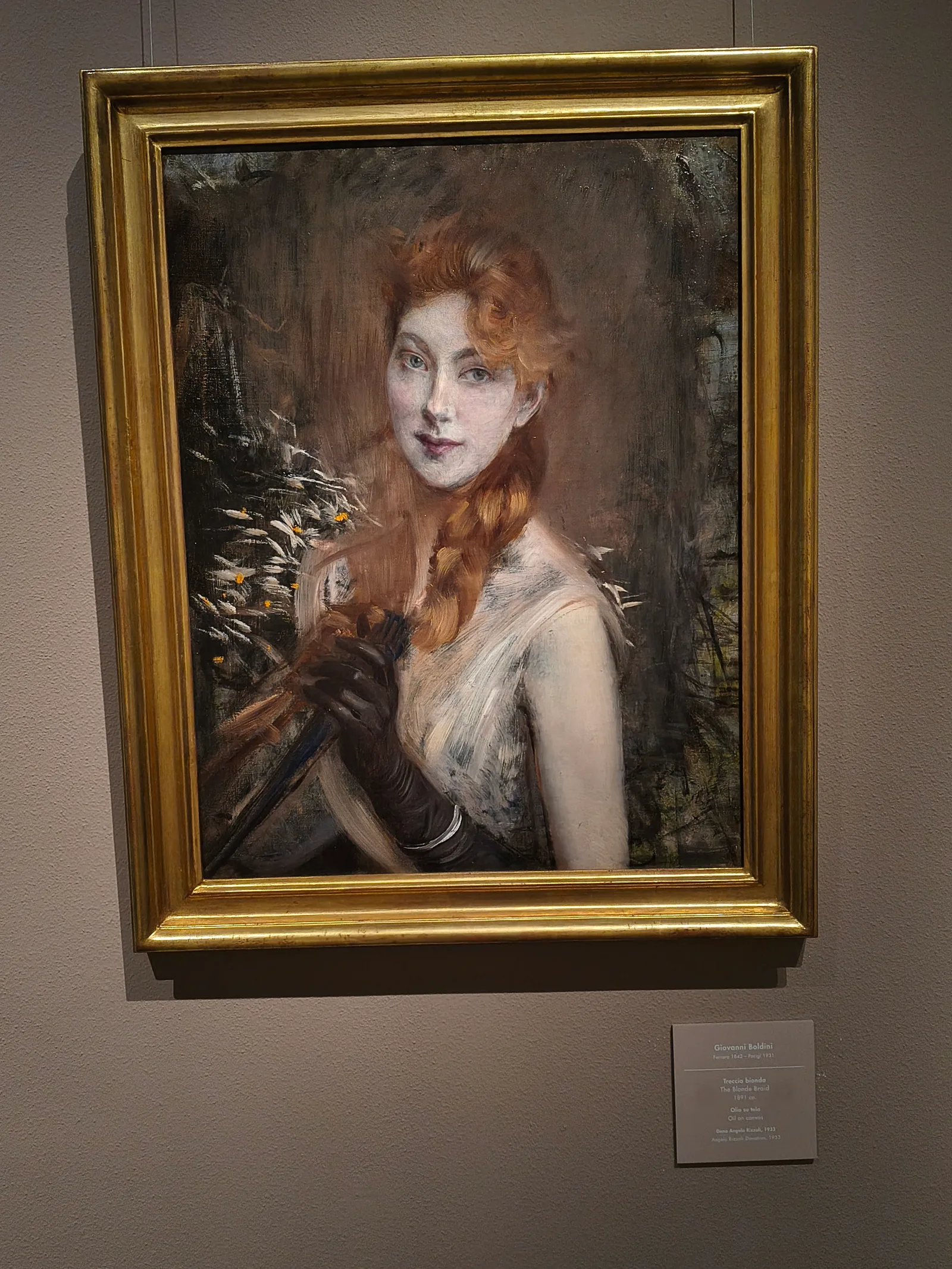 Atmosphere at Modern Art Gallery Milan — travel photo