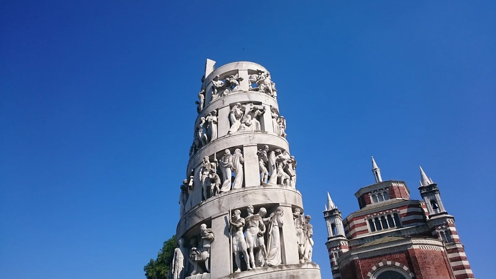 Main view at Monumental Cemetery of Milan Milan — travel photo