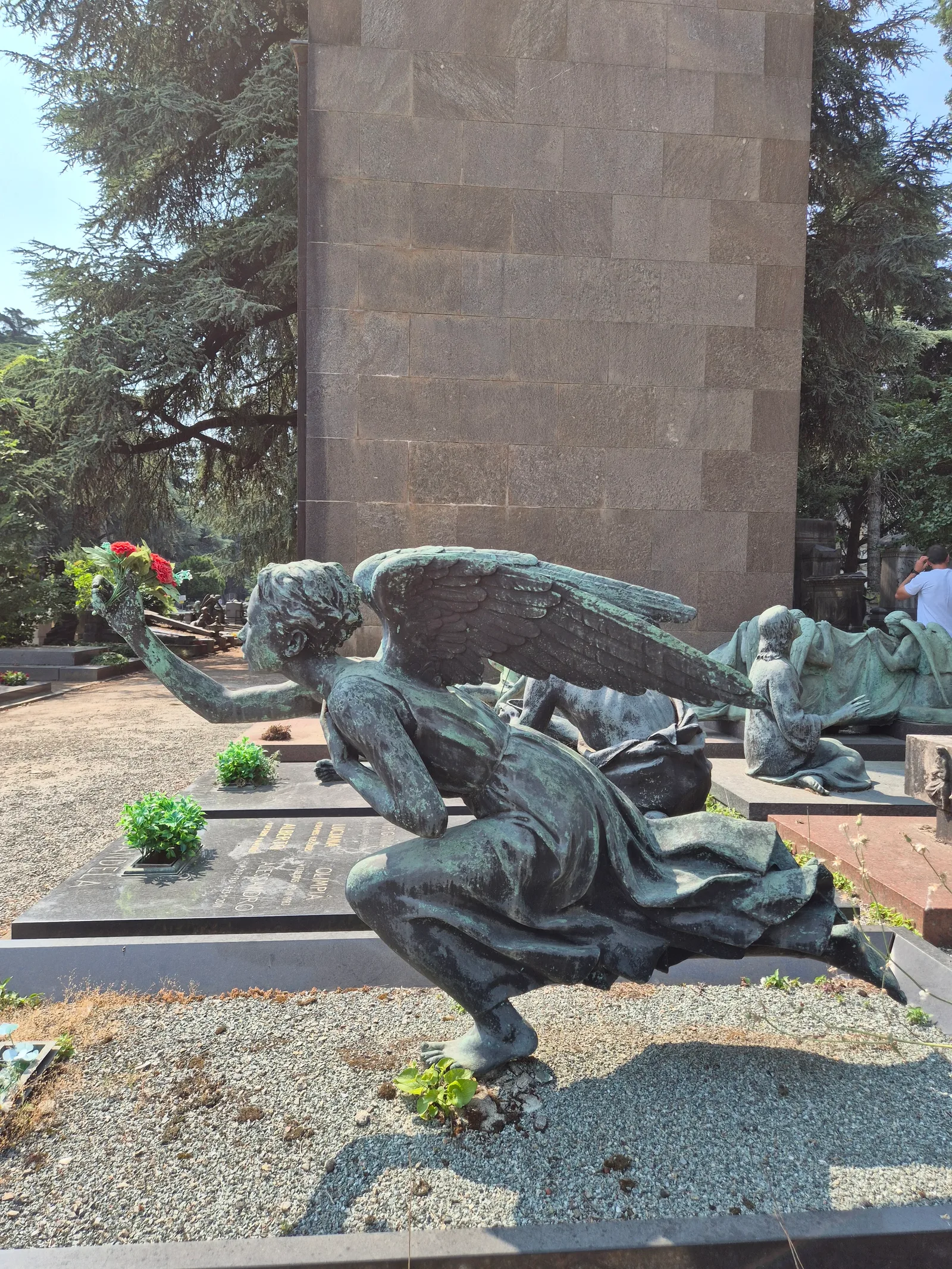 Interior at Monumental Cemetery of Milan Milan — travel photo