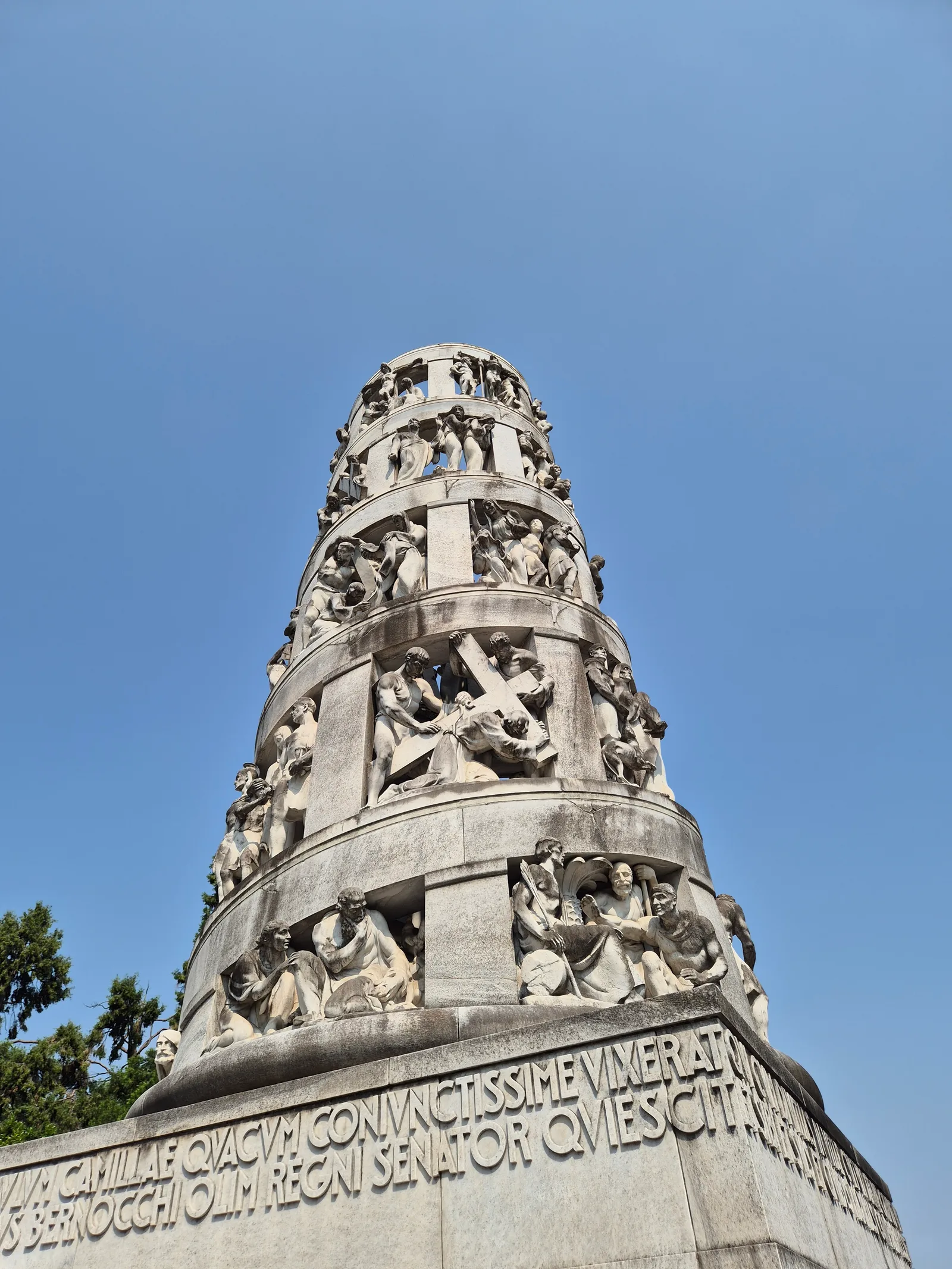 Details at Monumental Cemetery of Milan Milan — travel photo