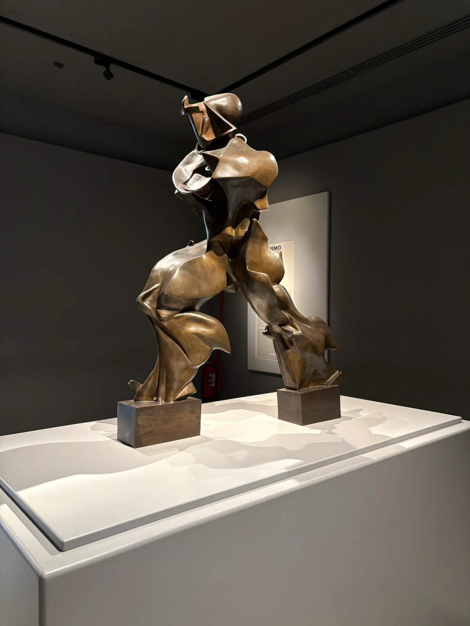 Interior at Museo del Novecento Milan — travel photo