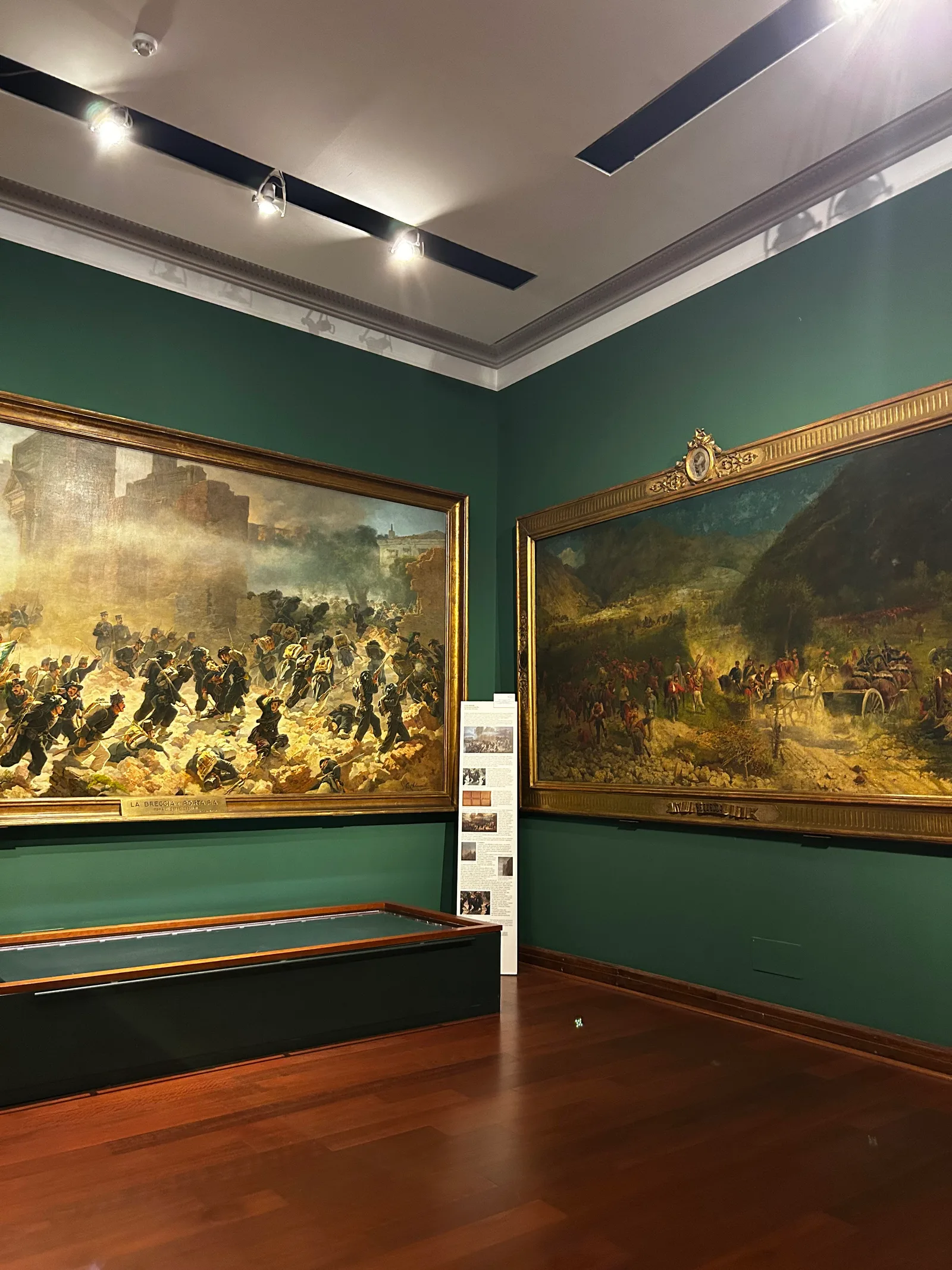 Atmosphere at Museo del Risorgimento Milan — travel photo