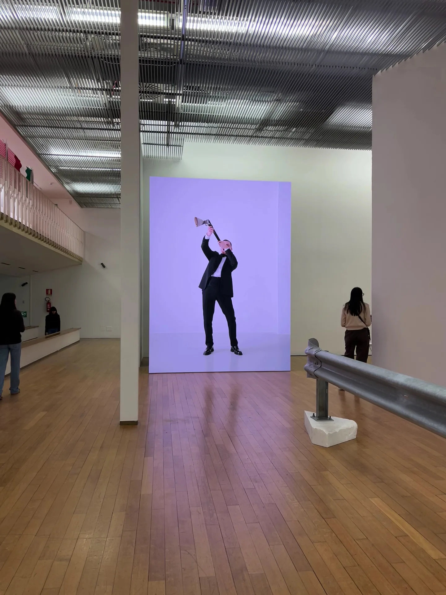 Main view at PAC Padiglione d'Arte Contemporanea Milan — travel photo