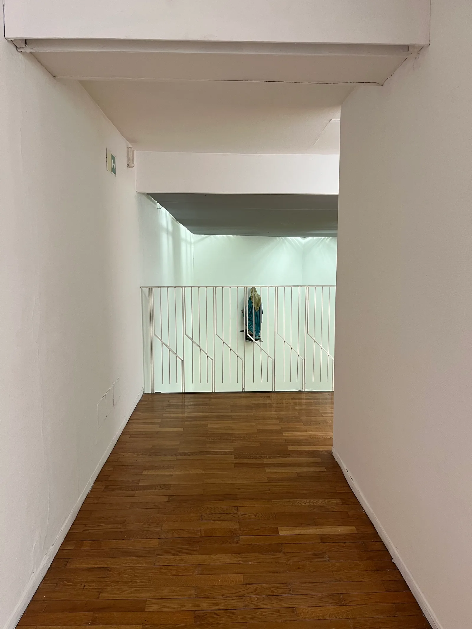 Atmosphere at PAC Padiglione d'Arte Contemporanea Milan — travel photo