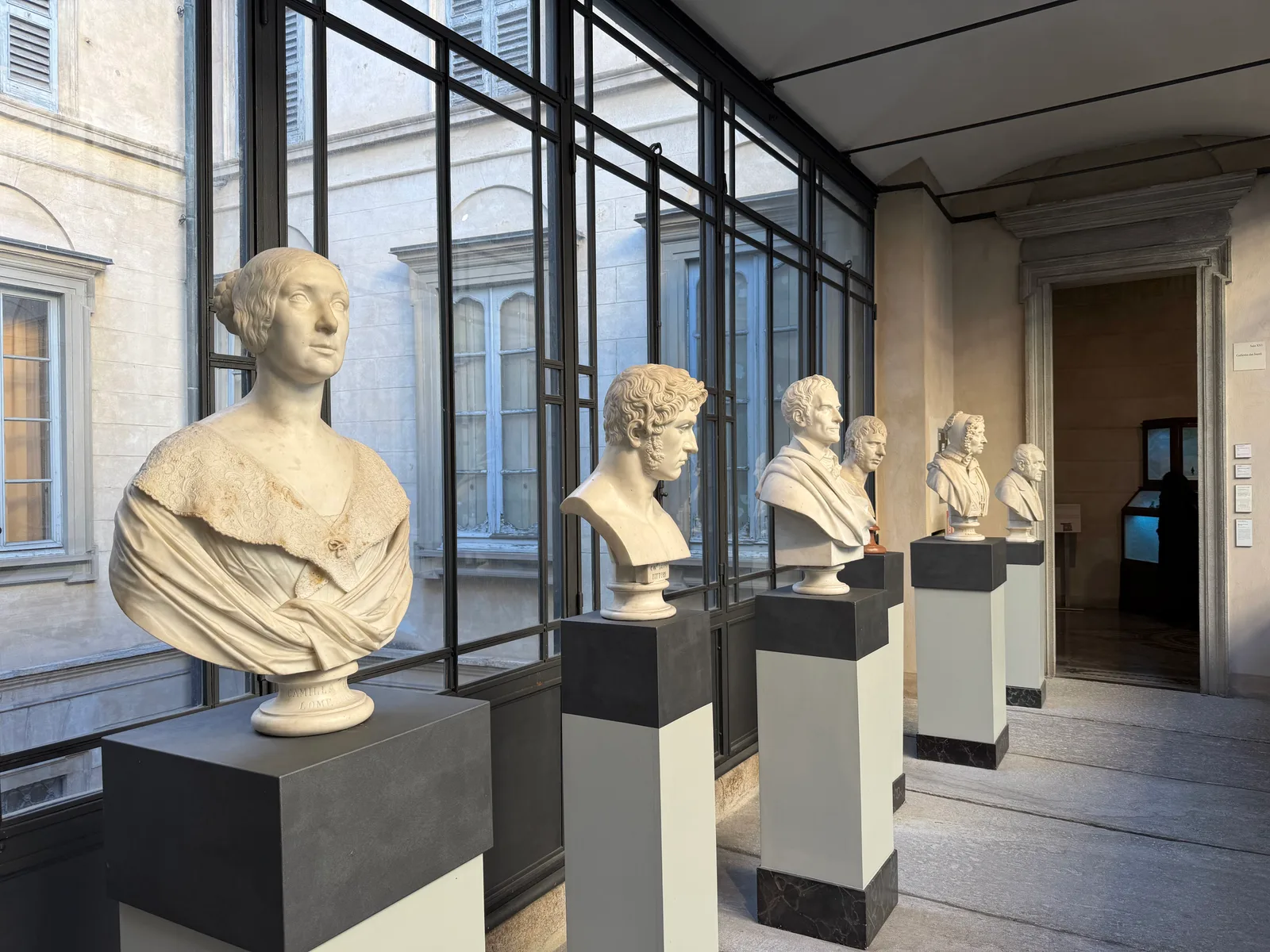 Interior at Palazzo Morando Milan — travel photo
