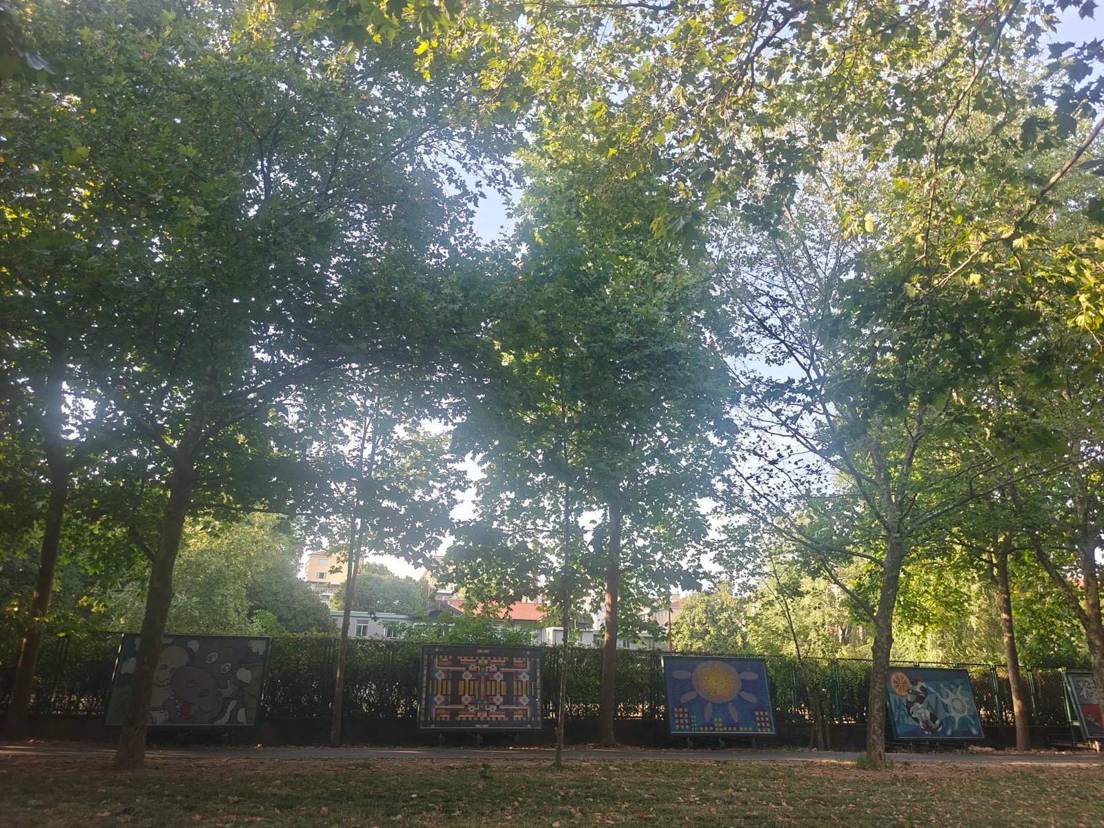 Main view at Parco Alessandrina Ravizza Milan — travel photo