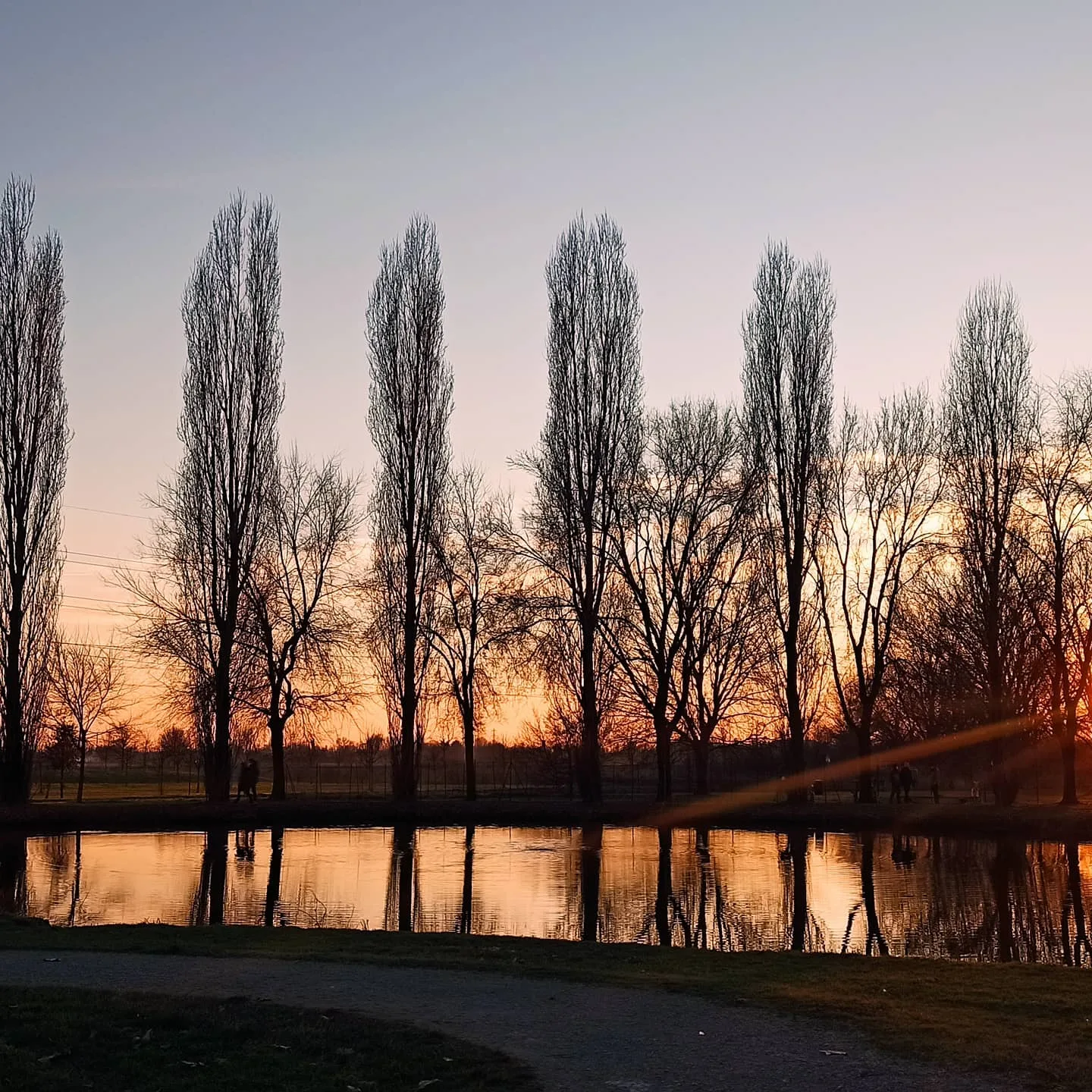 Main view at Parco della Vettabbia Milan — travel photo
