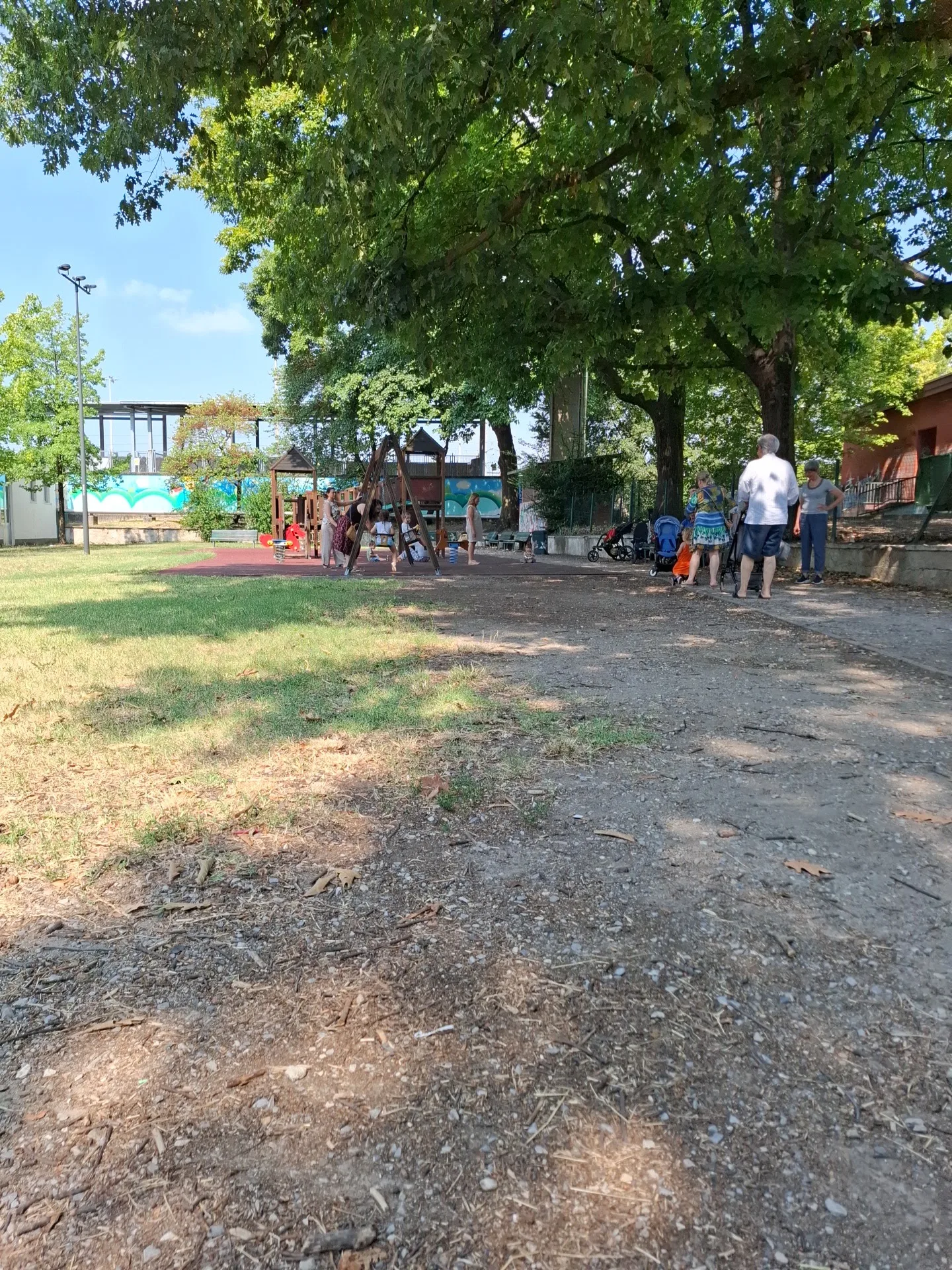 Main view at Parco di Villa Finzi Milan — travel photo