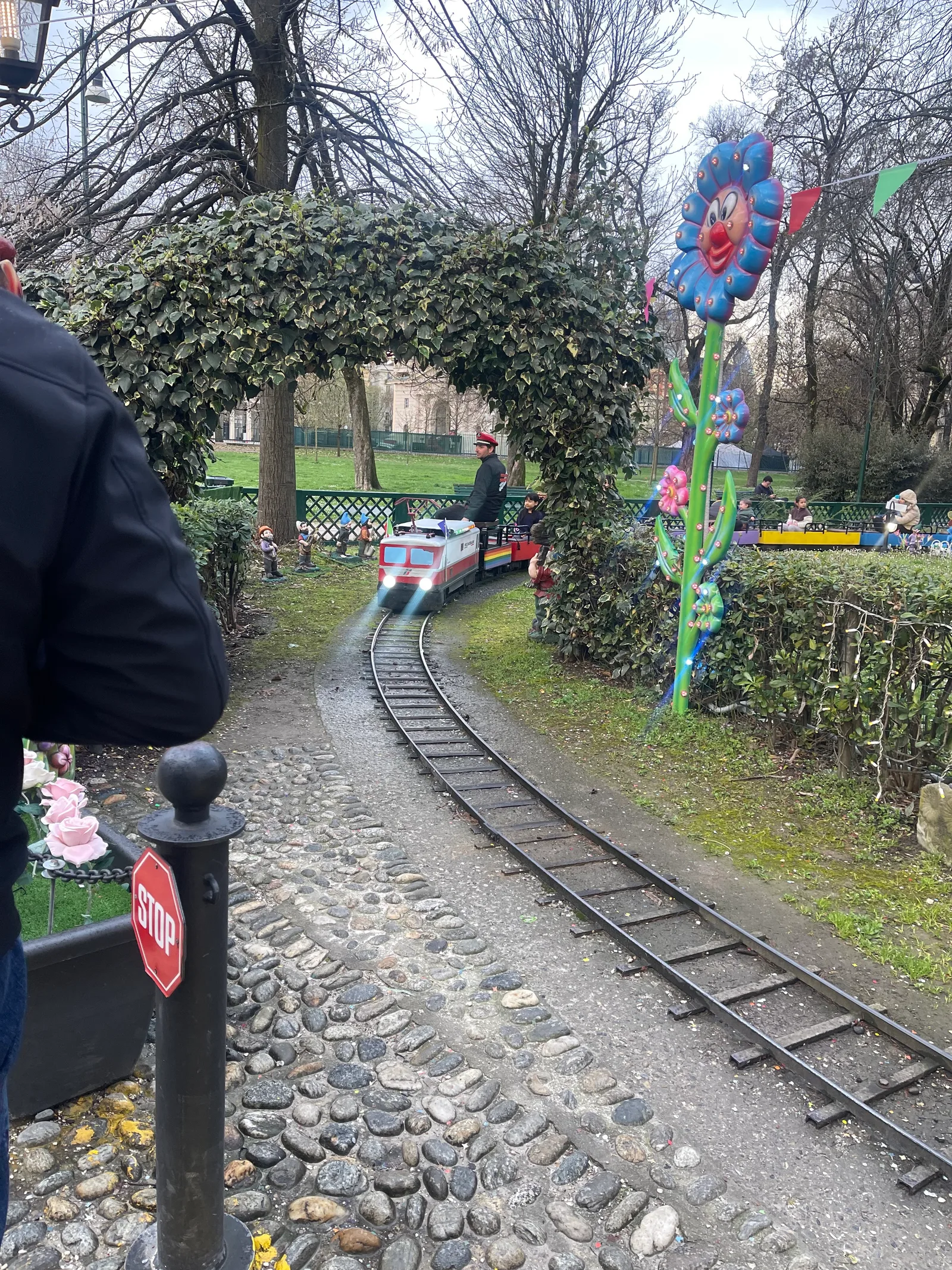 Main view at Parco Giochi Castello Milan — travel photo