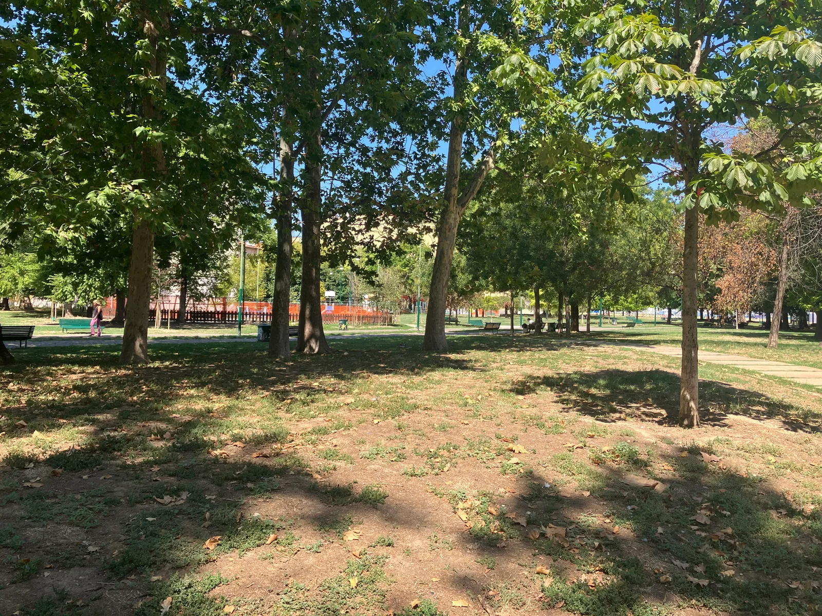 Atmosphere at Parco Giovanni Paolo II Milan — travel photo